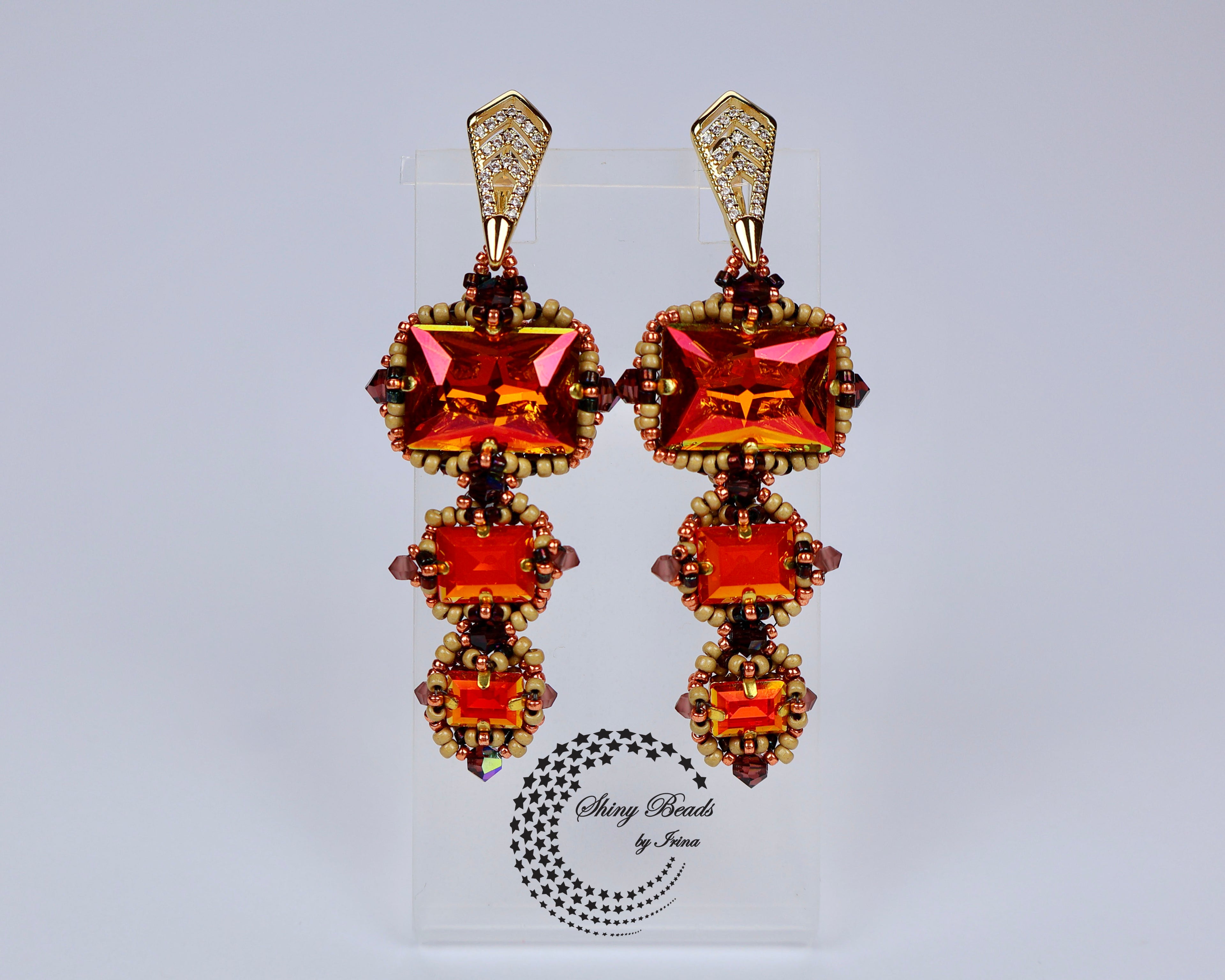 '' ORION'S BELT'' EARRINGS