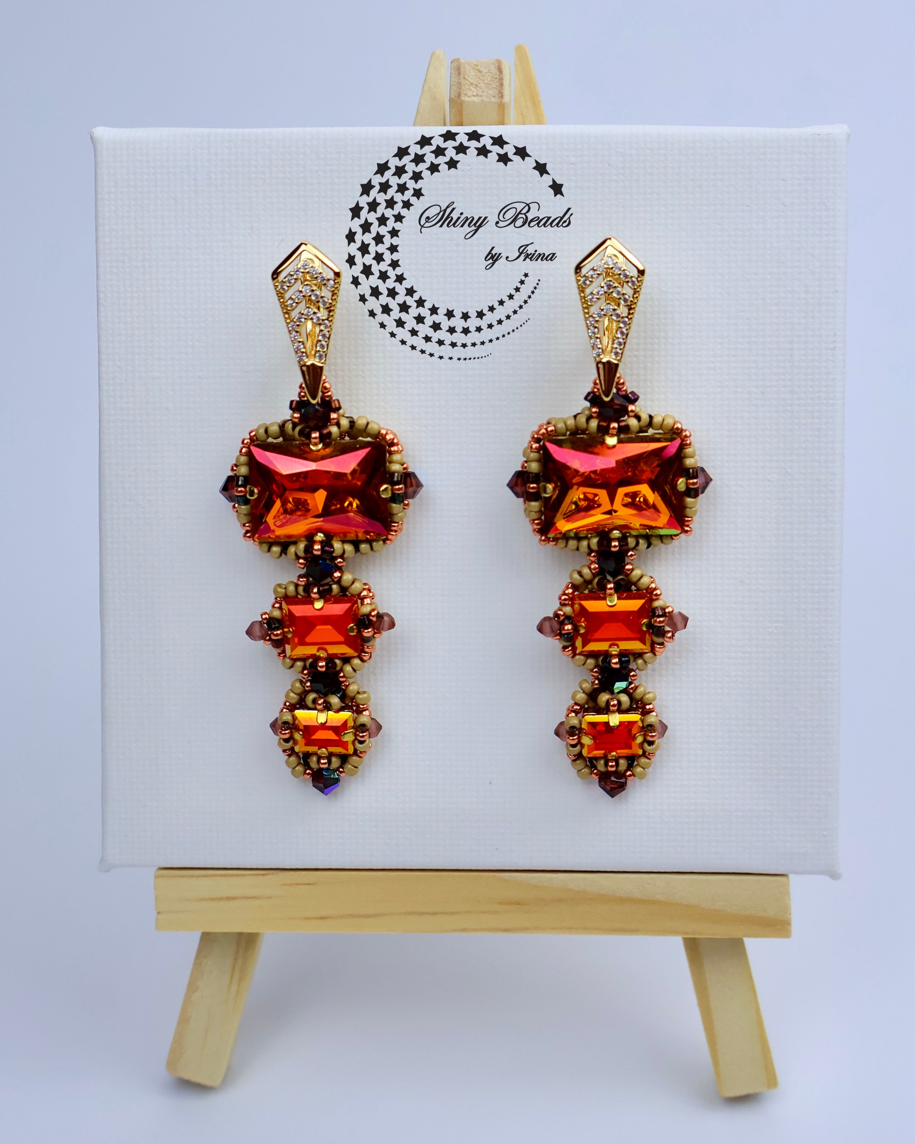 '' ORION'S BELT'' EARRINGS