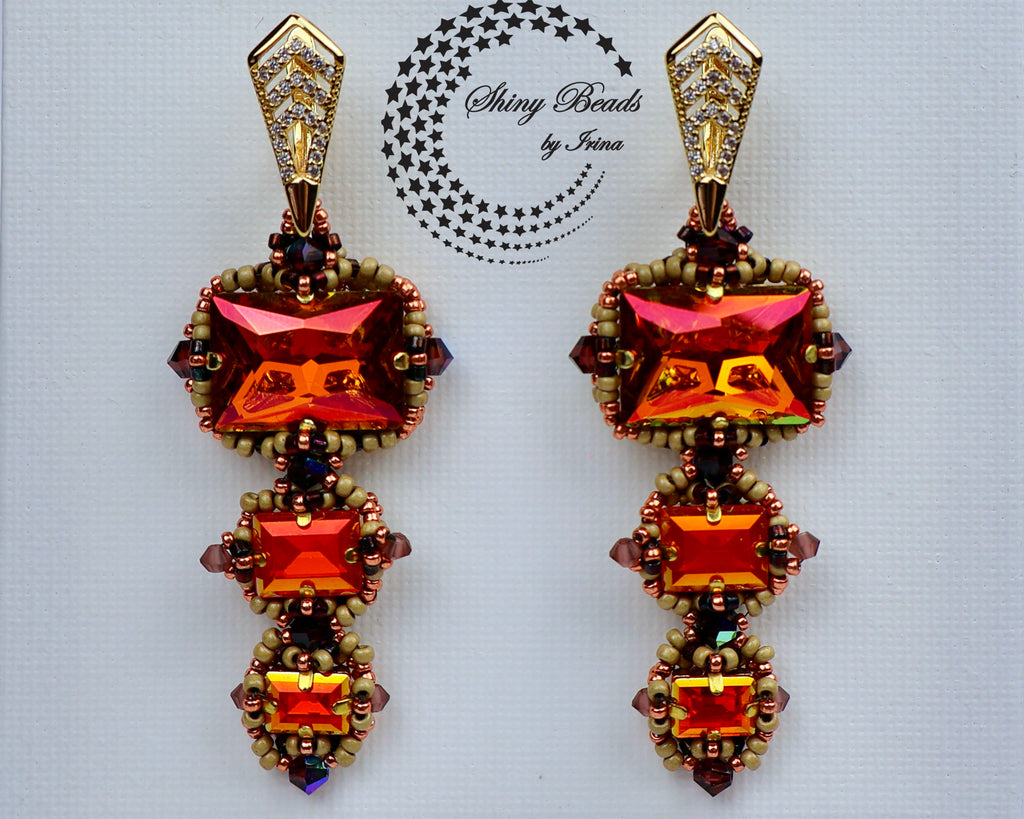 '' ORION'S BELT'' EARRINGS