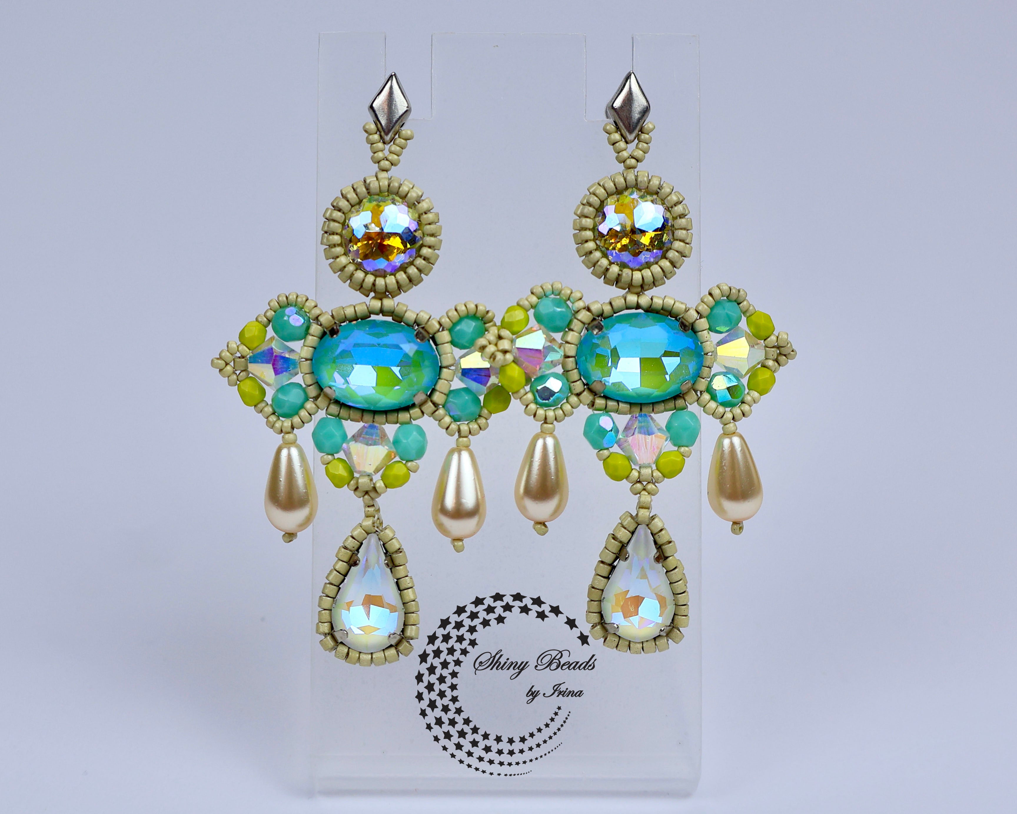'' EBLOUISSANTS'' EARRINGS