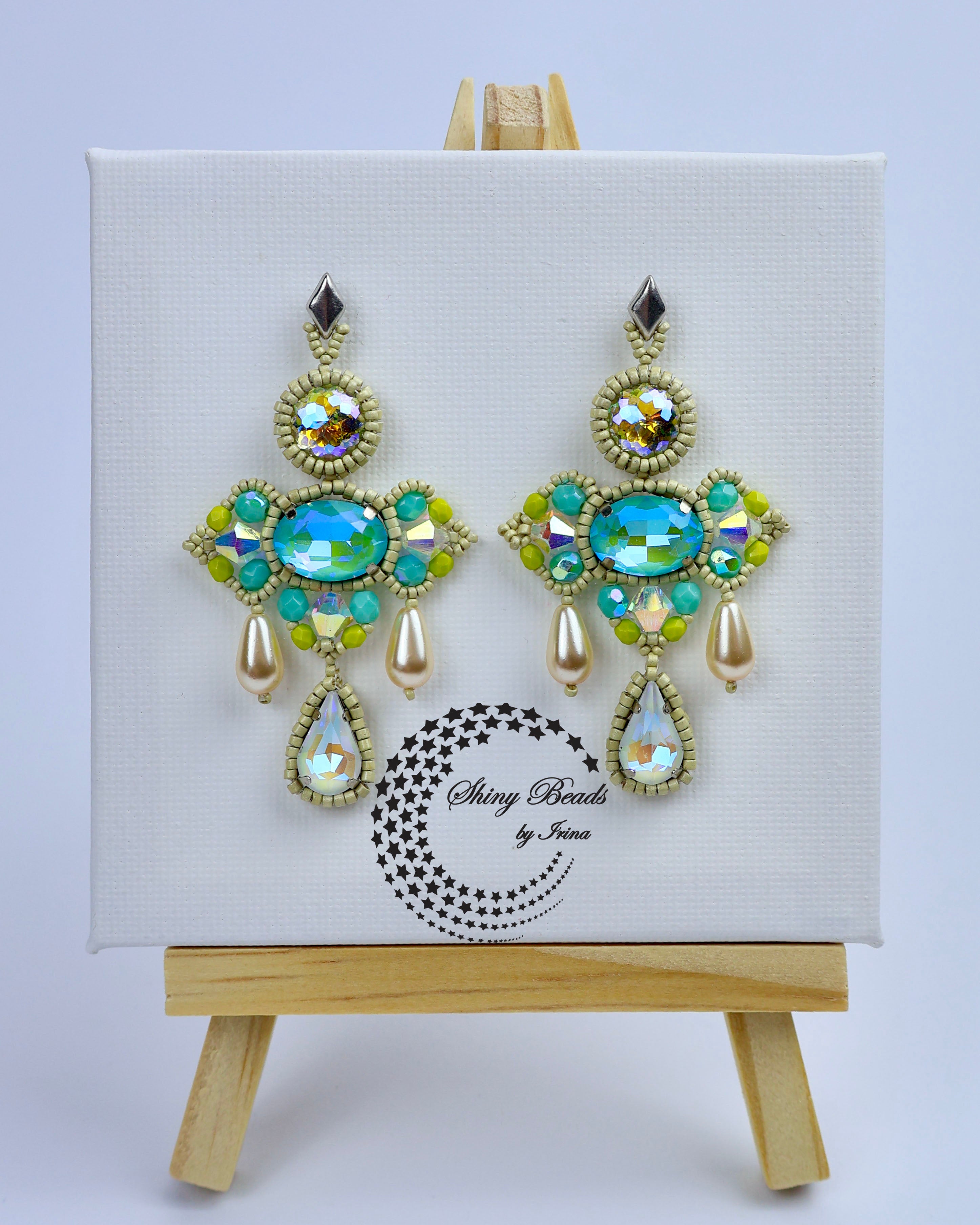 '' EBLOUISSANTS'' EARRINGS