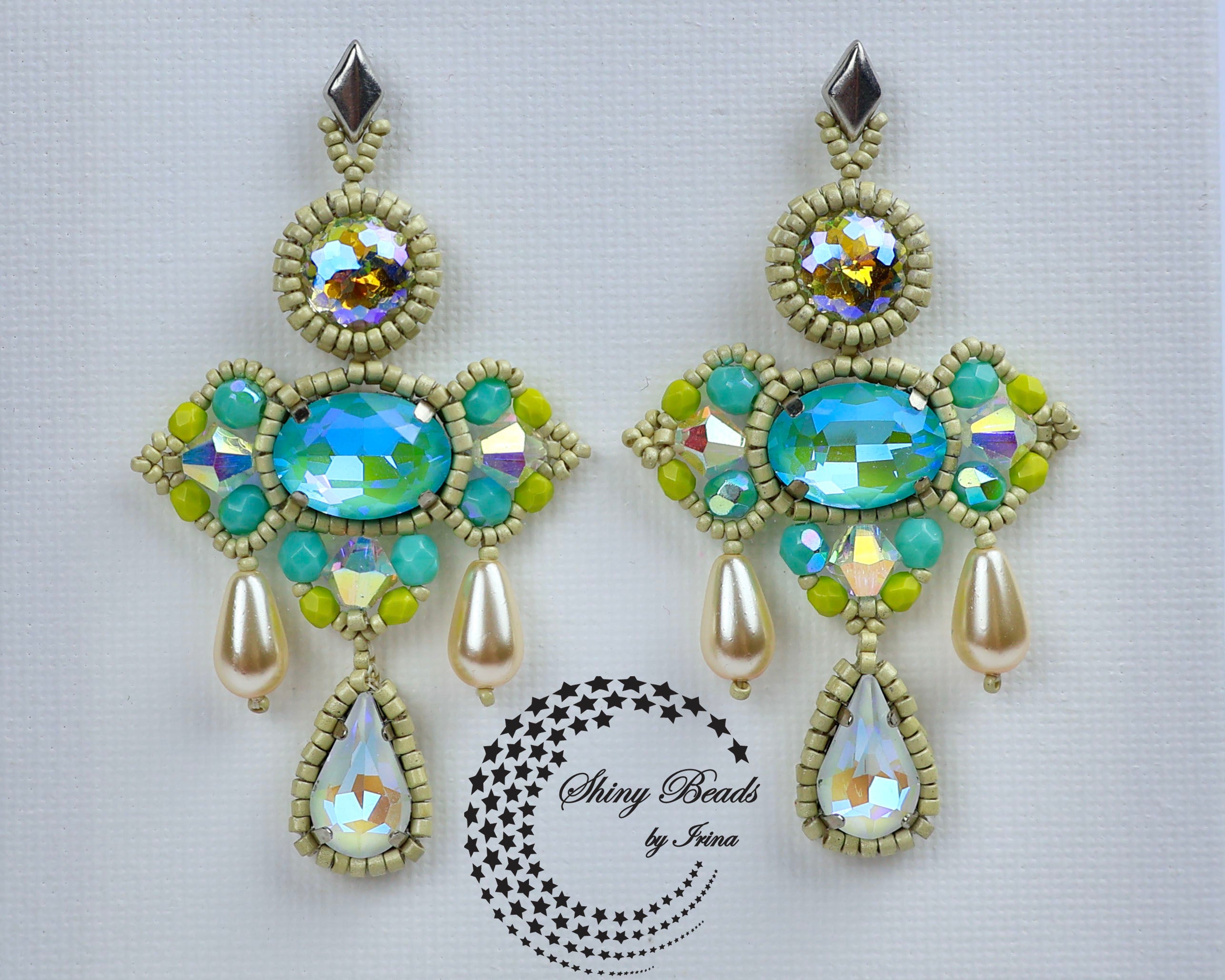 '' EBLOUISSANTS'' EARRINGS