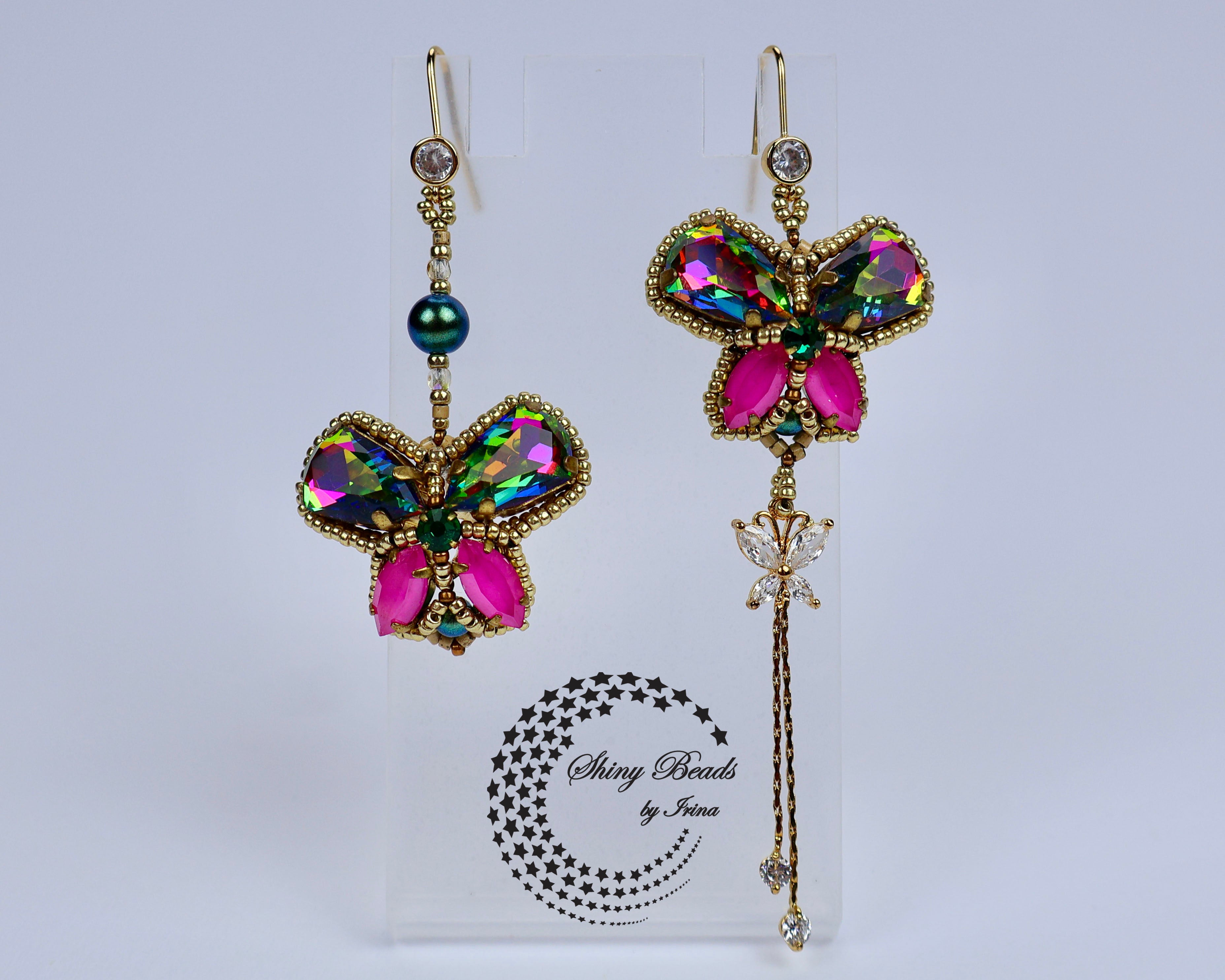 ''SWALLOWTAIL'' EARRINGS