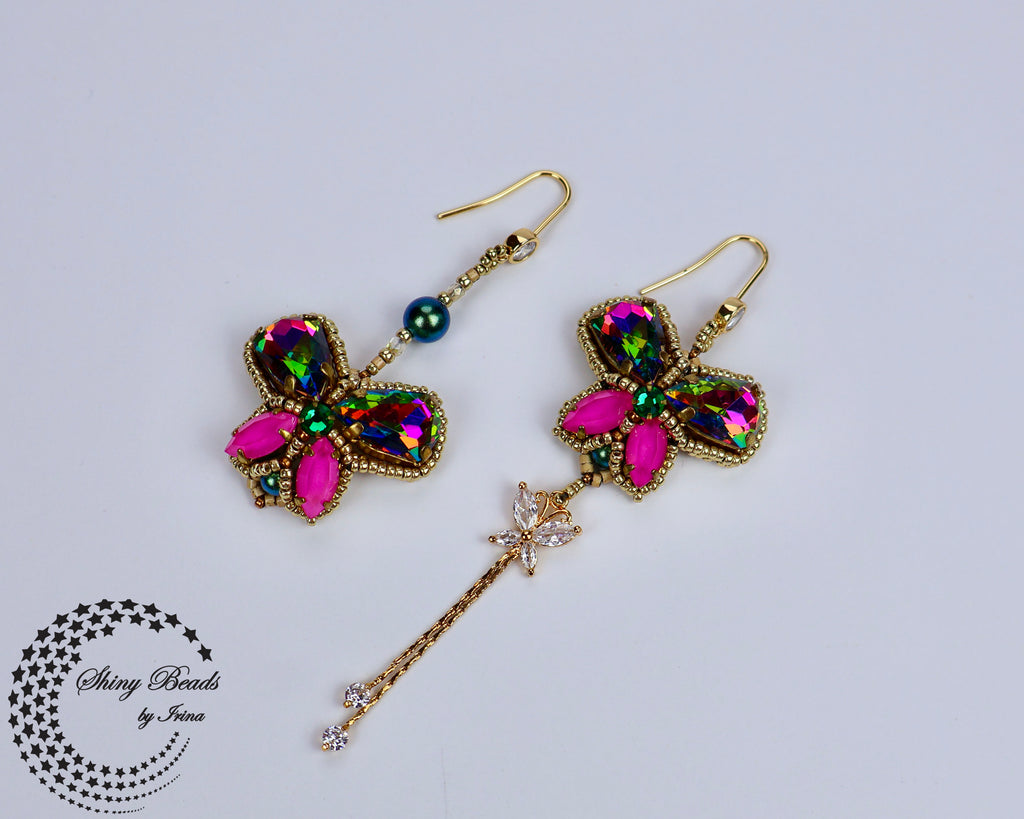 ''SWALLOWTAIL'' EARRINGS