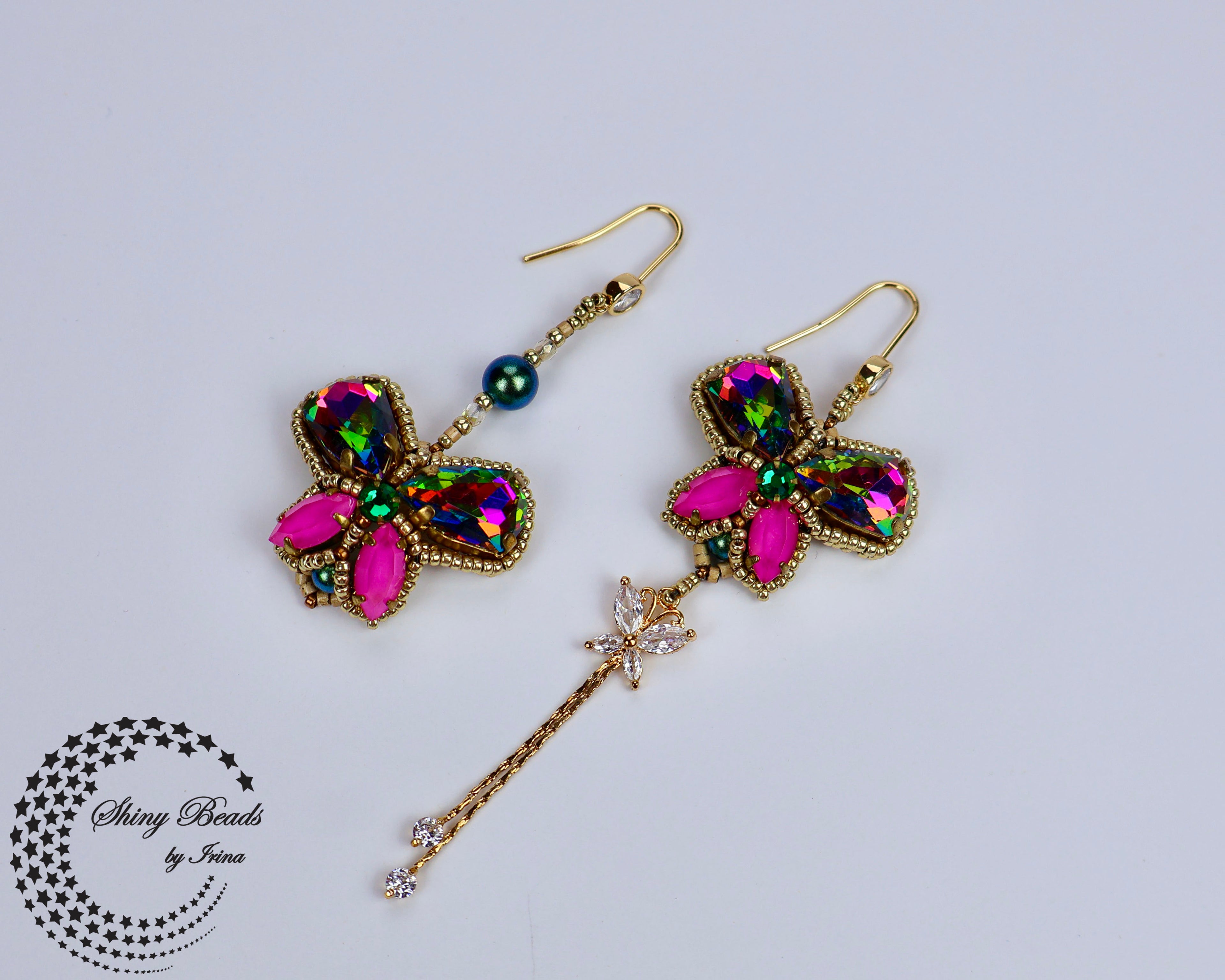 ''SWALLOWTAIL'' EARRINGS
