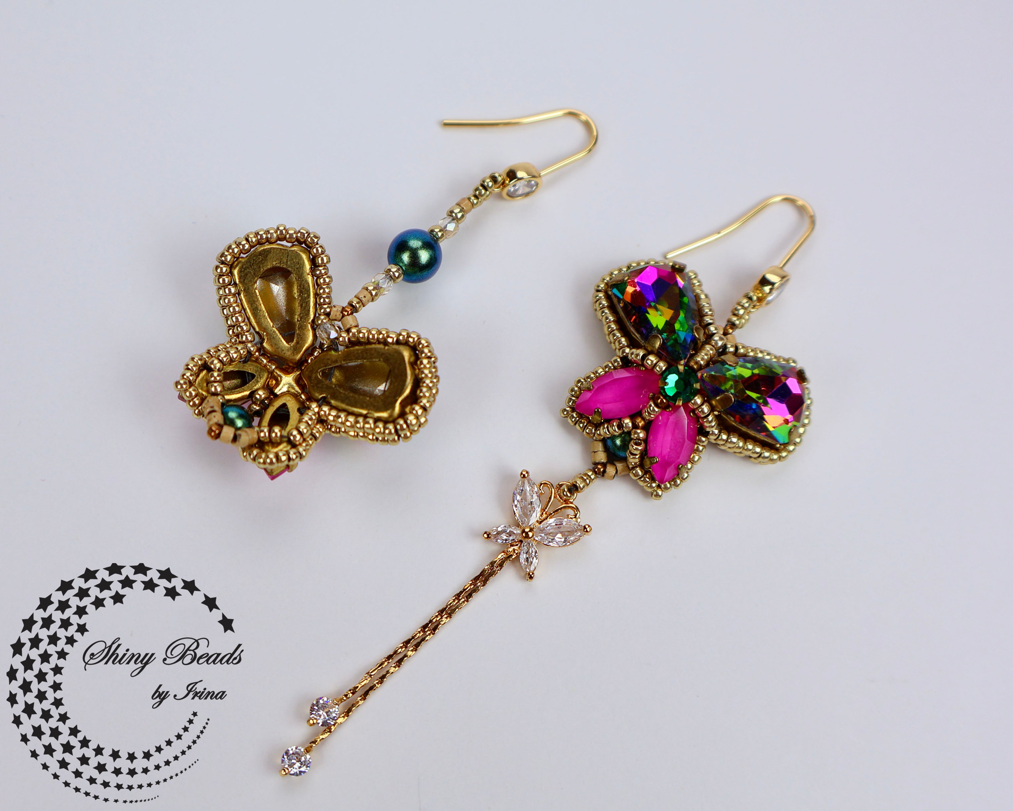 ''SWALLOWTAIL'' EARRINGS