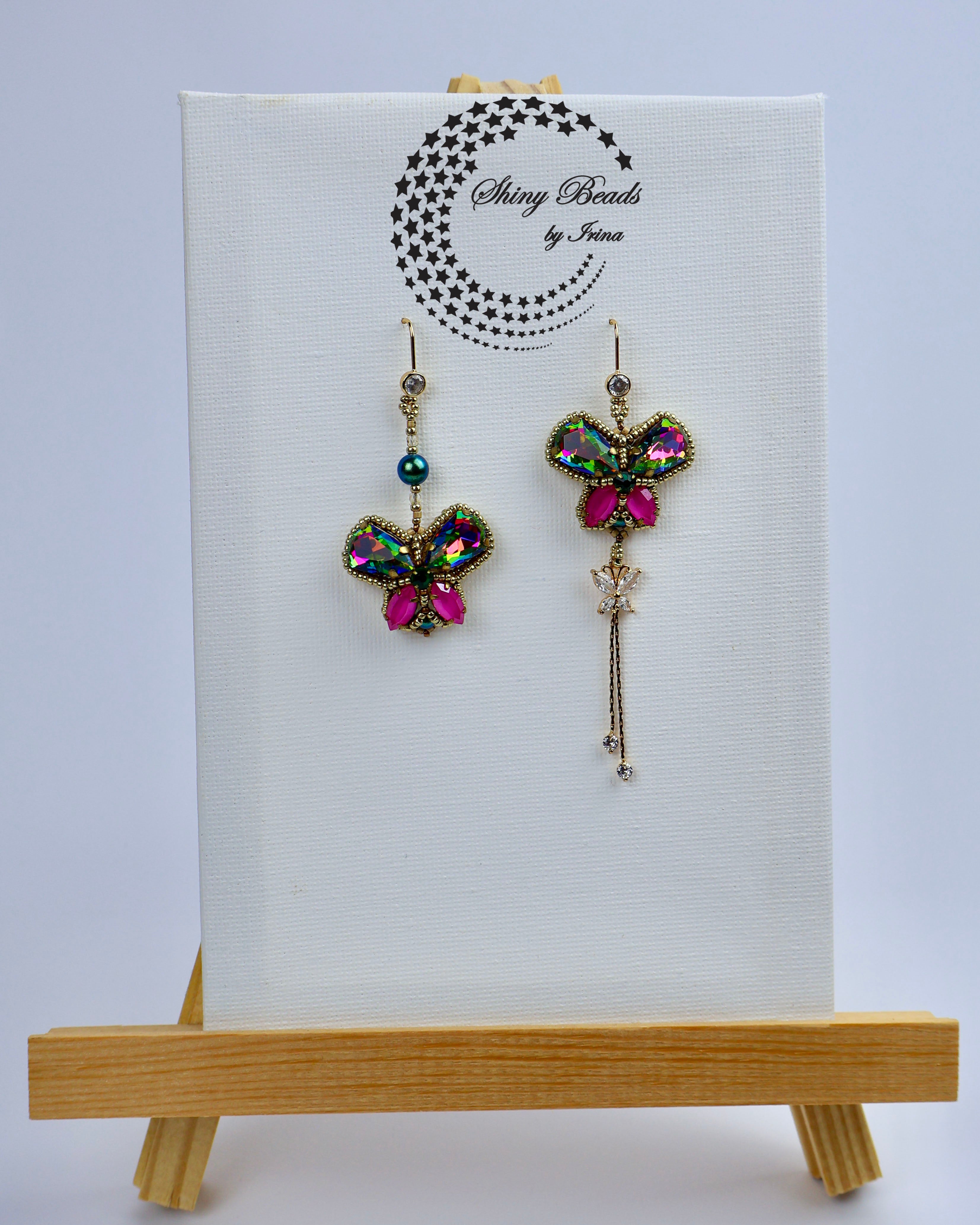''SWALLOWTAIL'' EARRINGS