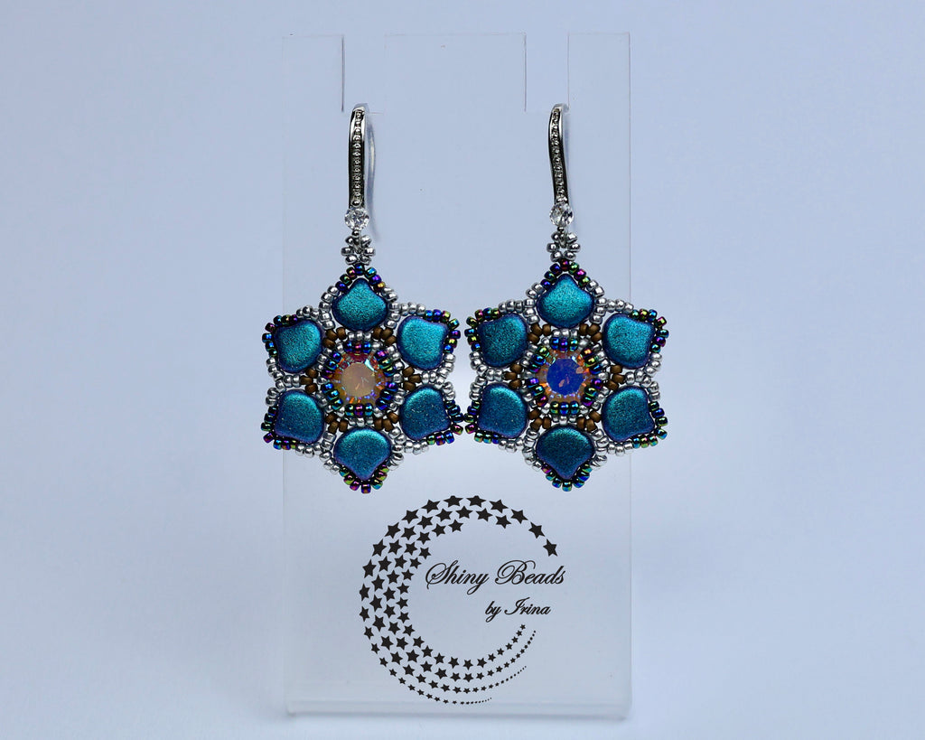 ''OM SHANTI'' EARRINGS