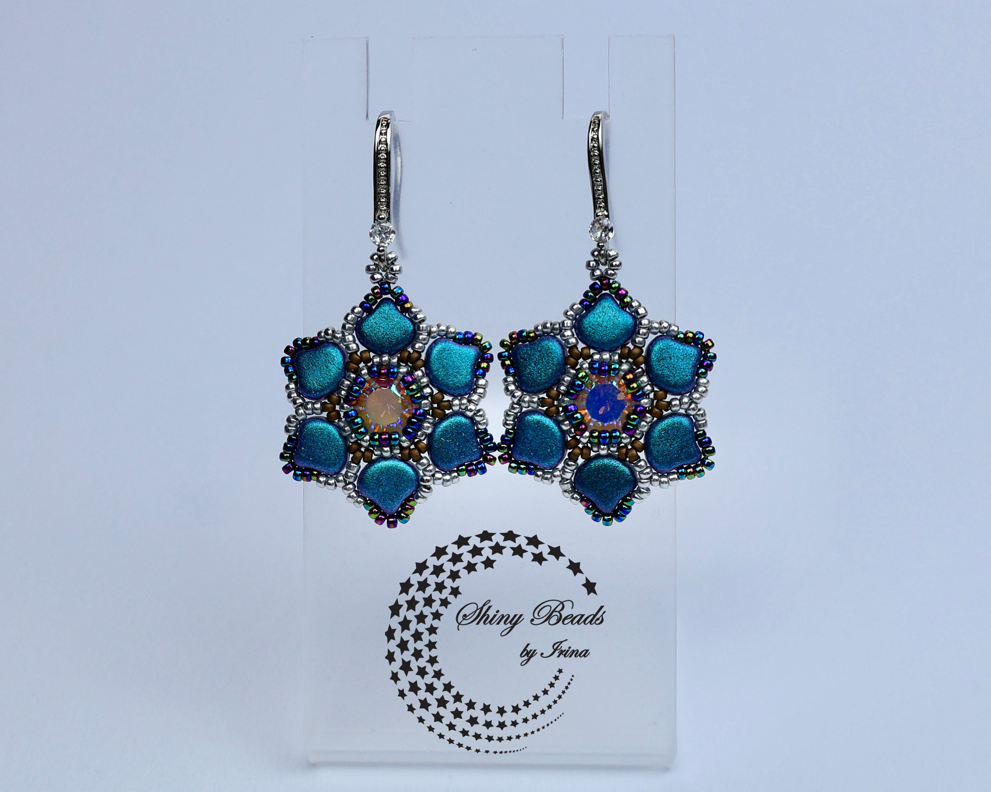''OM SHANTI'' EARRINGS