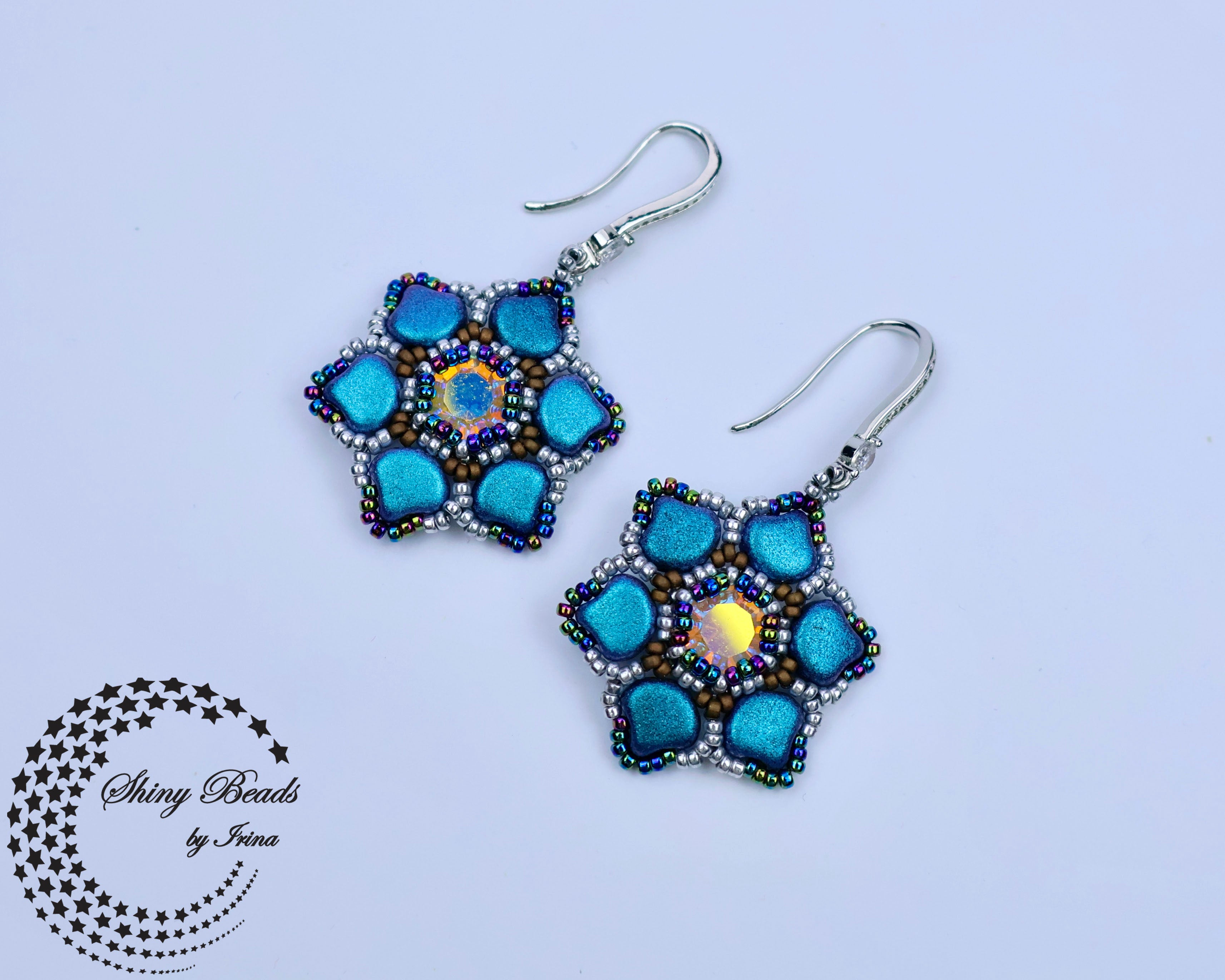 ''OM SHANTI'' EARRINGS