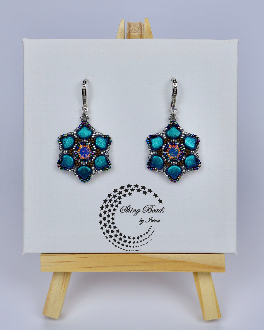 ''OM SHANTI'' EARRINGS