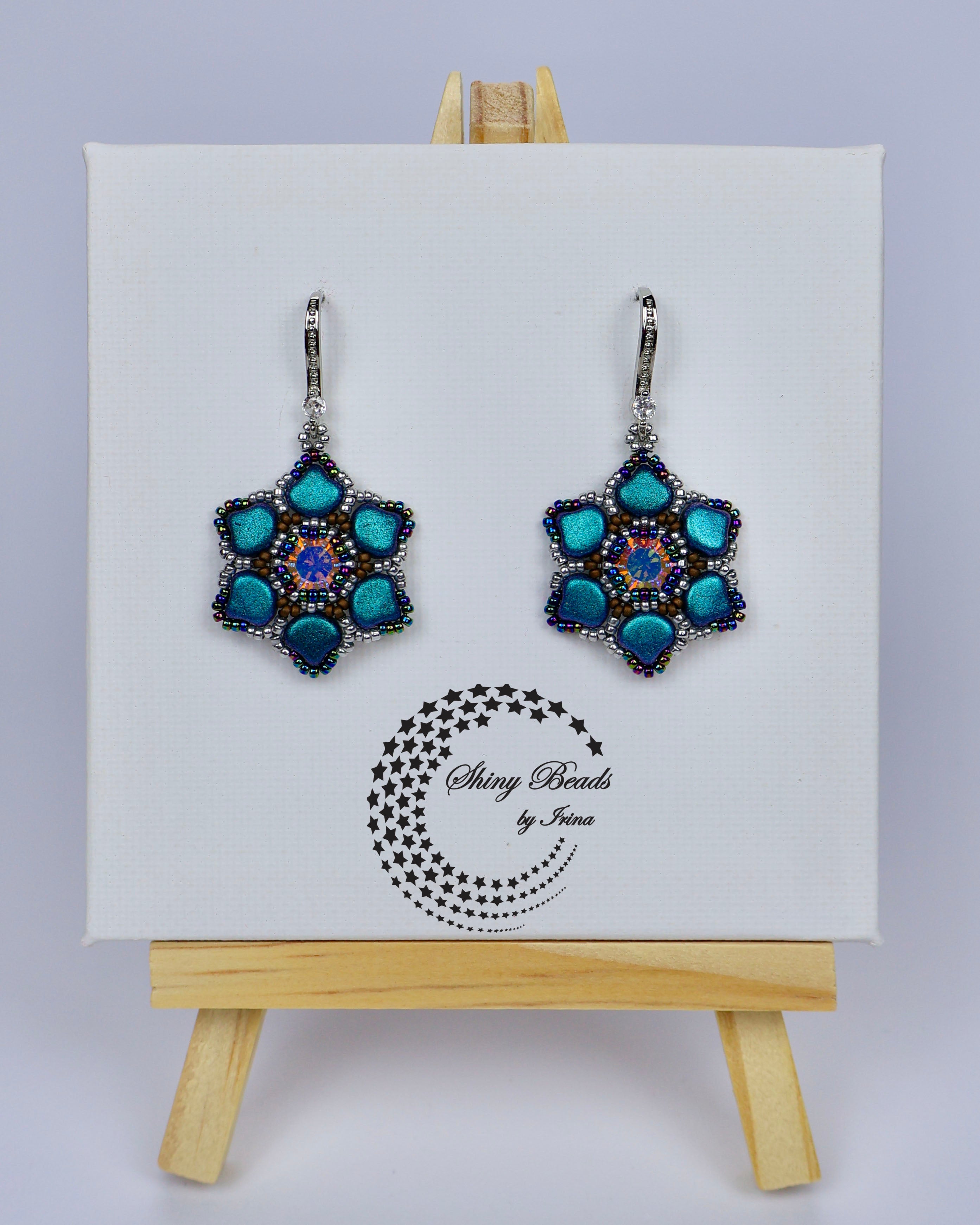 ''OM SHANTI'' EARRINGS