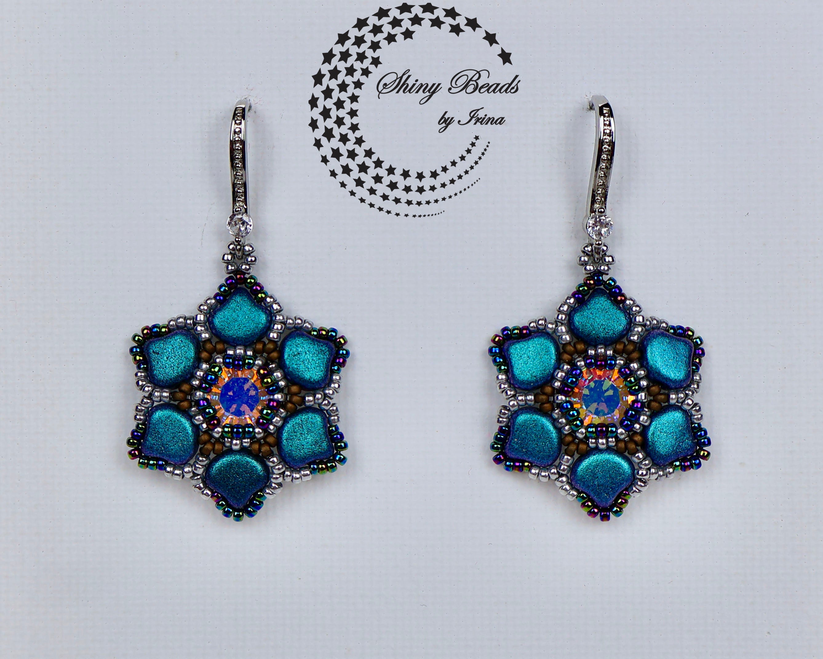 ''OM SHANTI'' EARRINGS