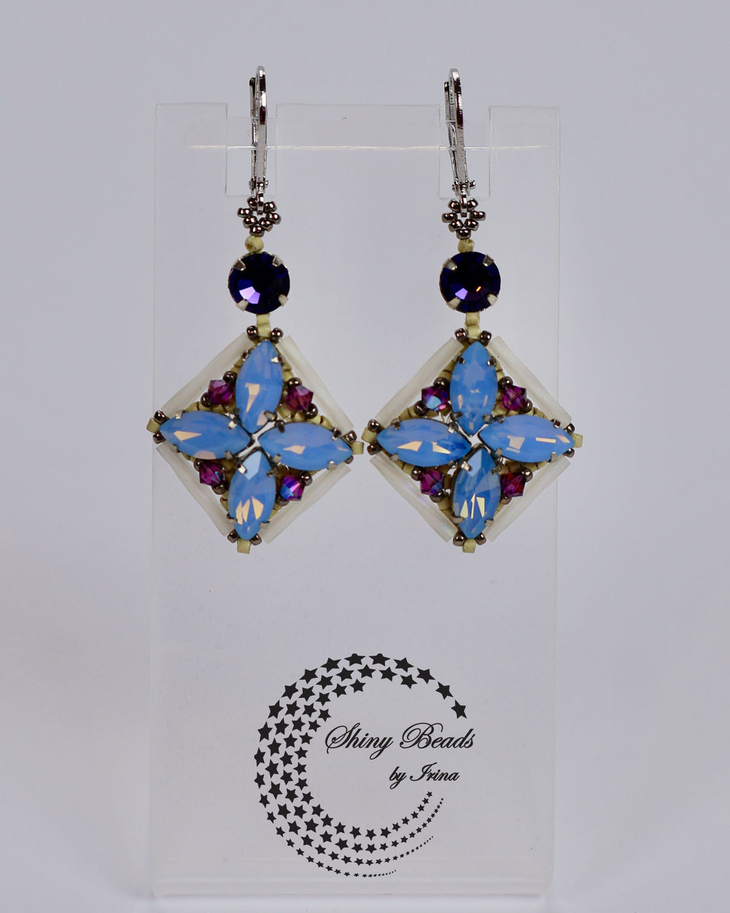 ''DUTCH TILE' EARRINGS