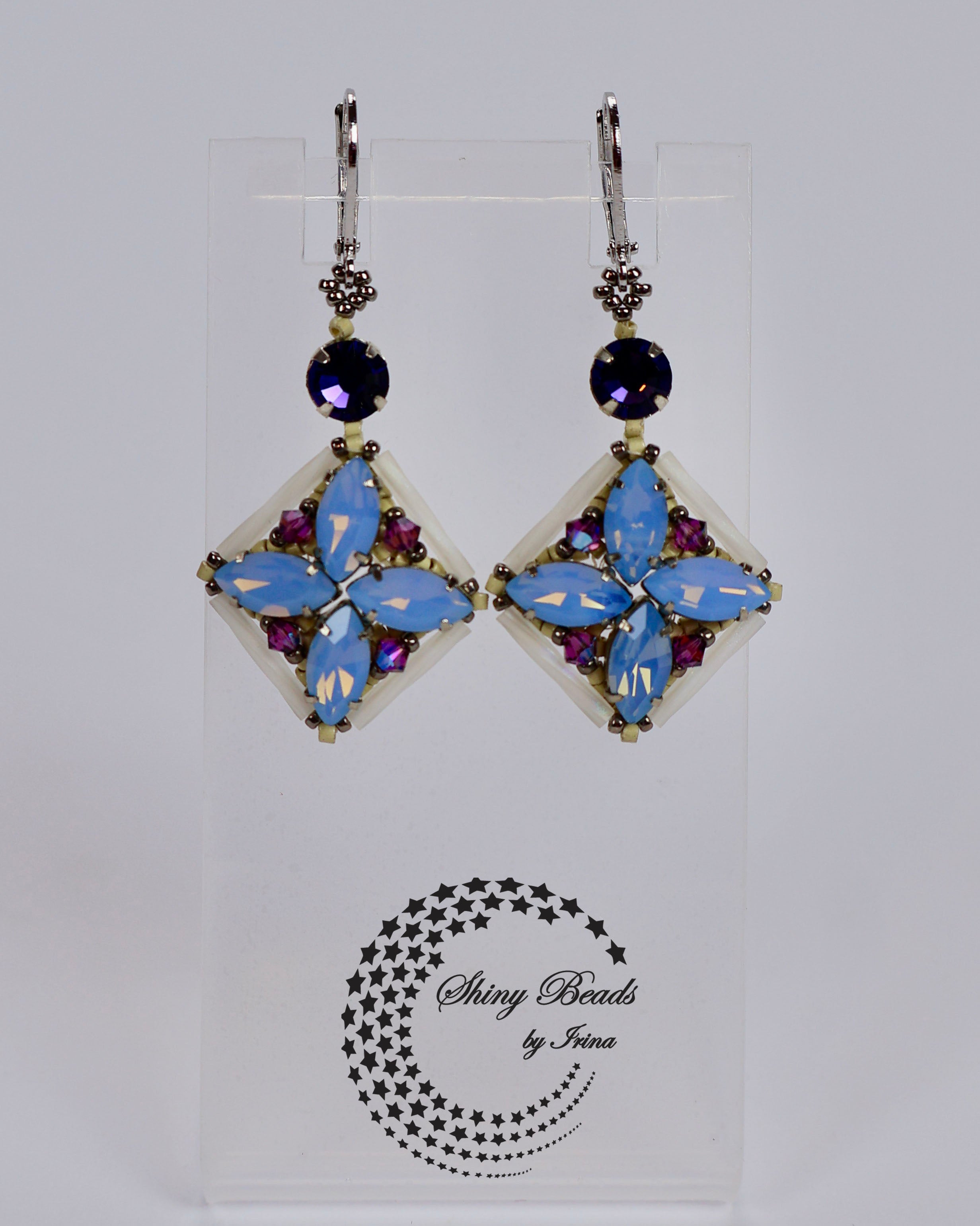 ''DUTCH TILE' EARRINGS