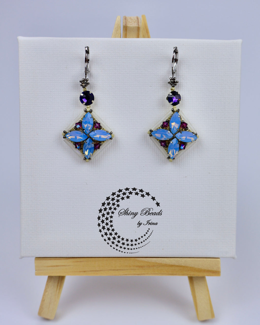 ''DUTCH TILE' EARRINGS