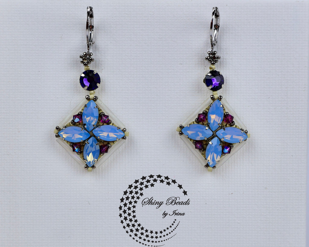 ''DUTCH TILE' EARRINGS