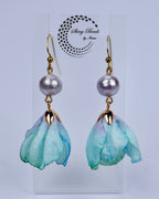 ''FLOWER SKIRT'' EARRINGS