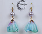 ''FLOWER SKIRT'' EARRINGS