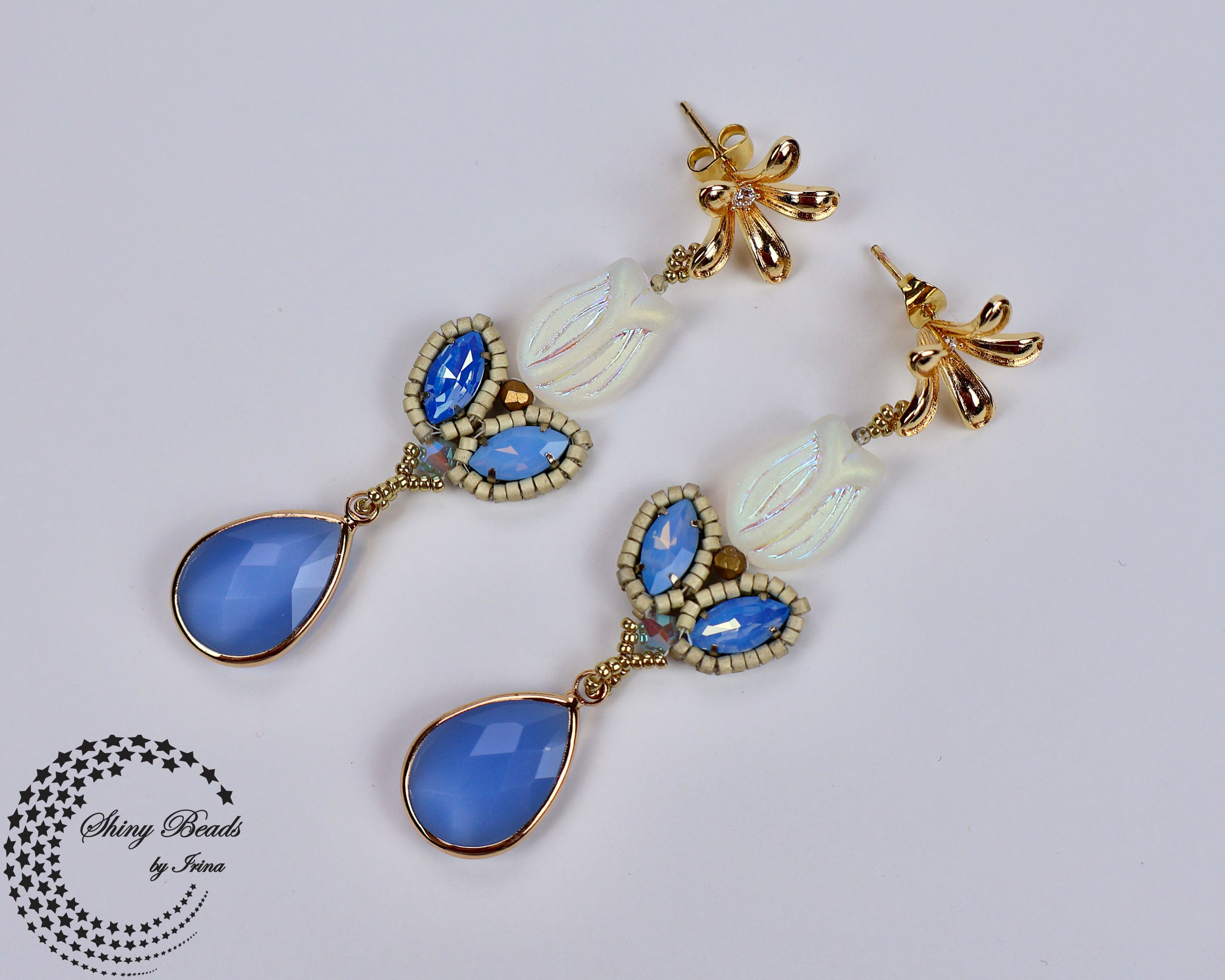 ''PINK DIAMOND'' EARRINGS