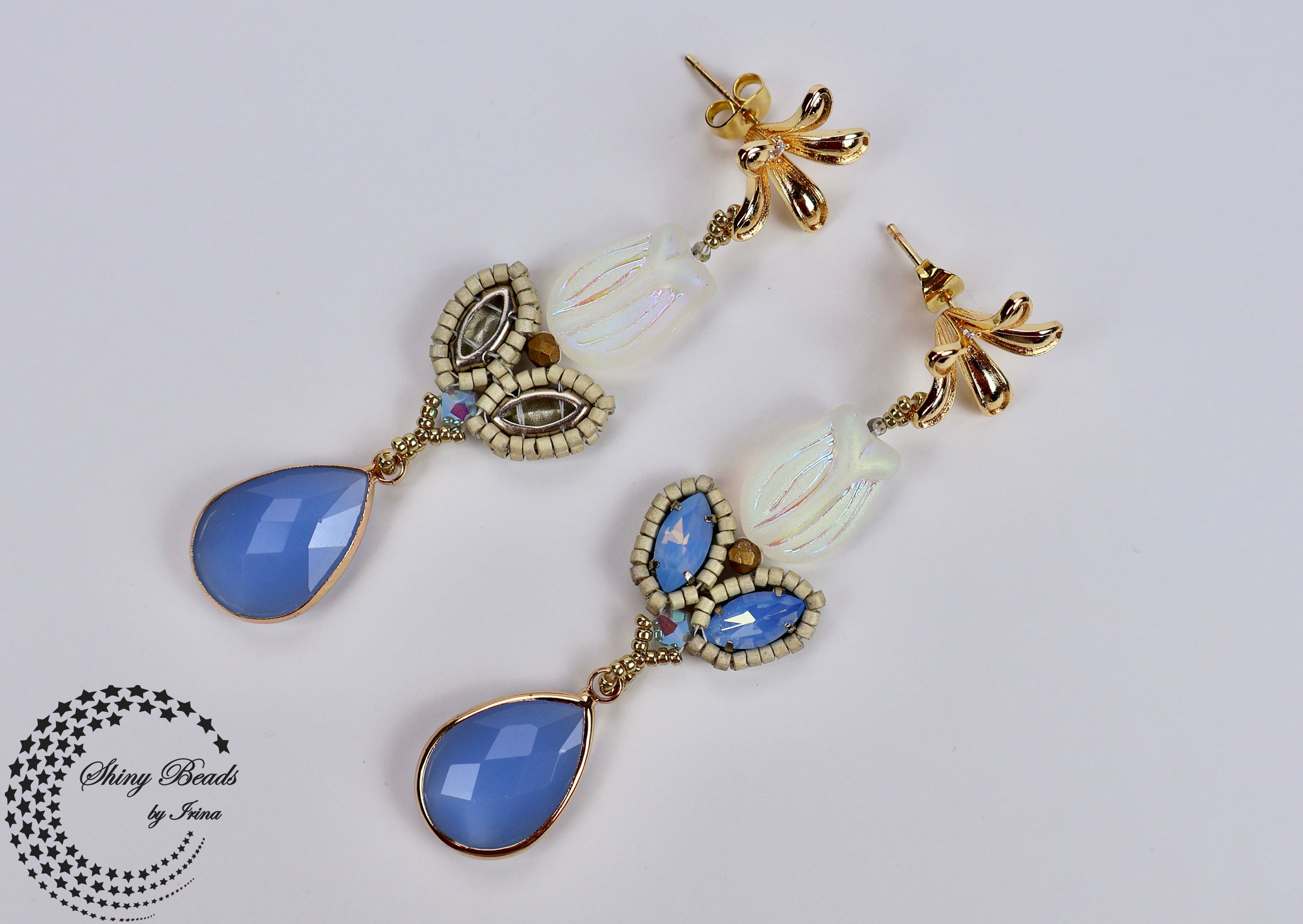 ''PINK DIAMOND'' EARRINGS