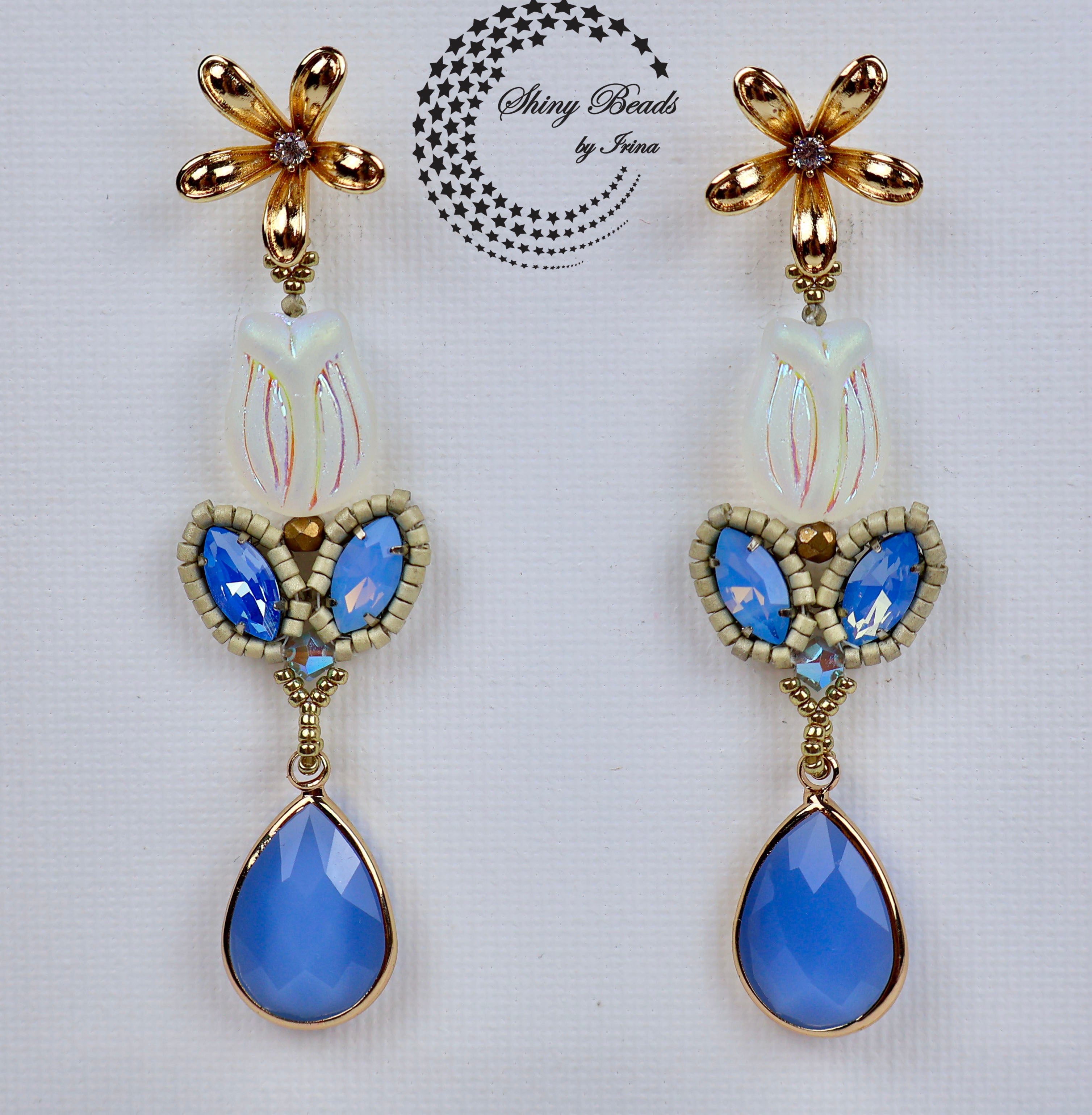 ''PINK DIAMOND'' EARRINGS