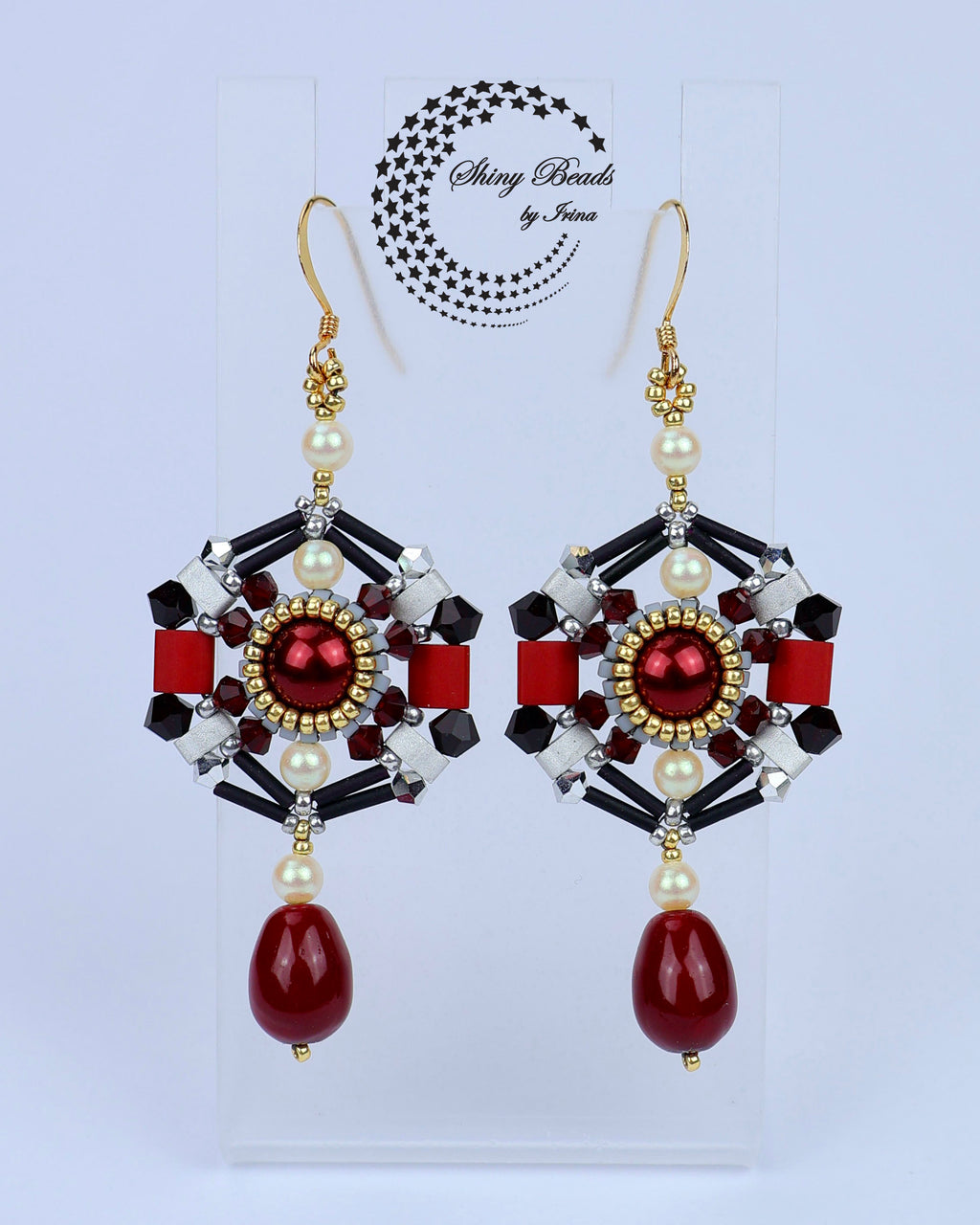 ''SNOW WHITE'' EARRINGS
