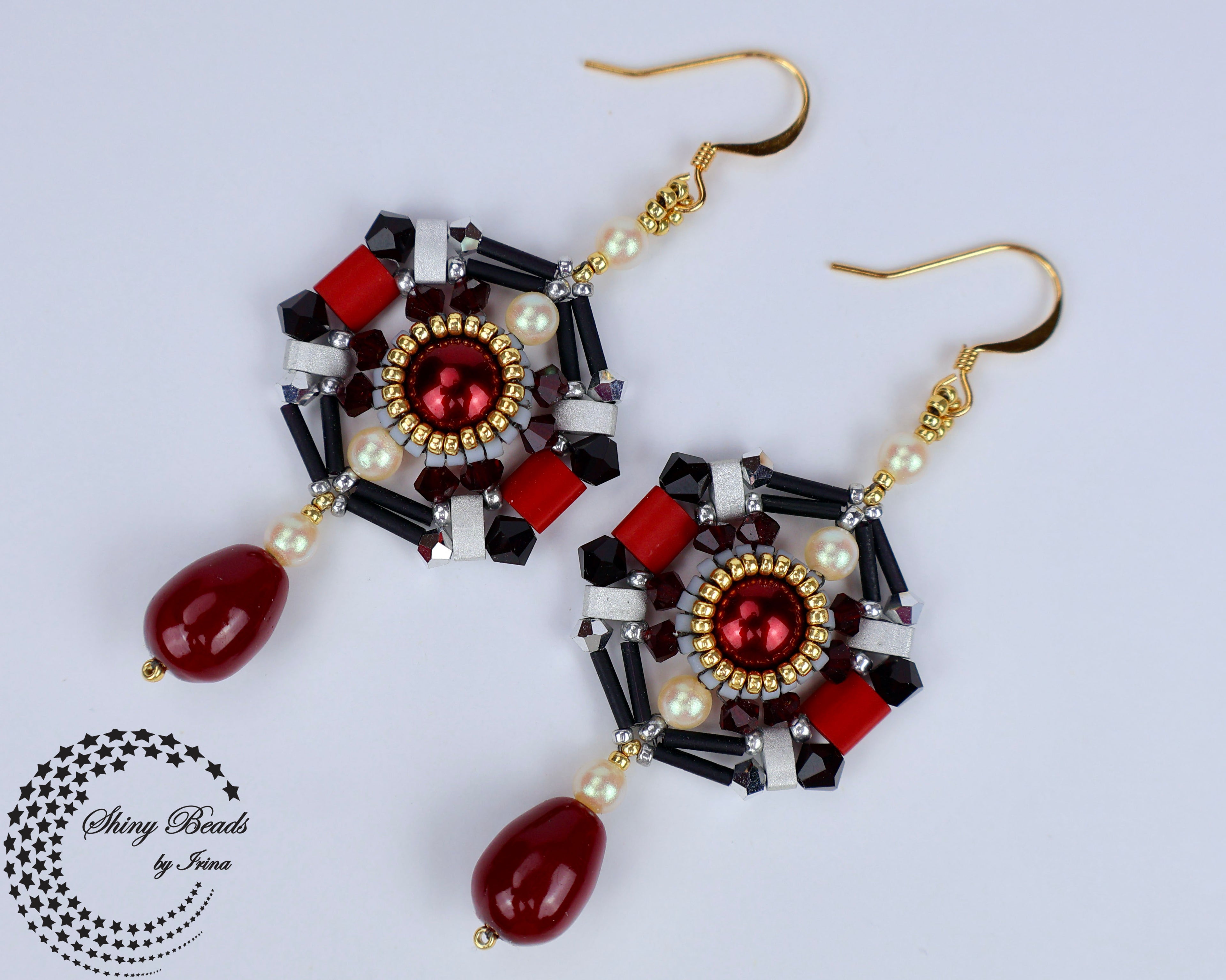 ''SNOW WHITE'' EARRINGS