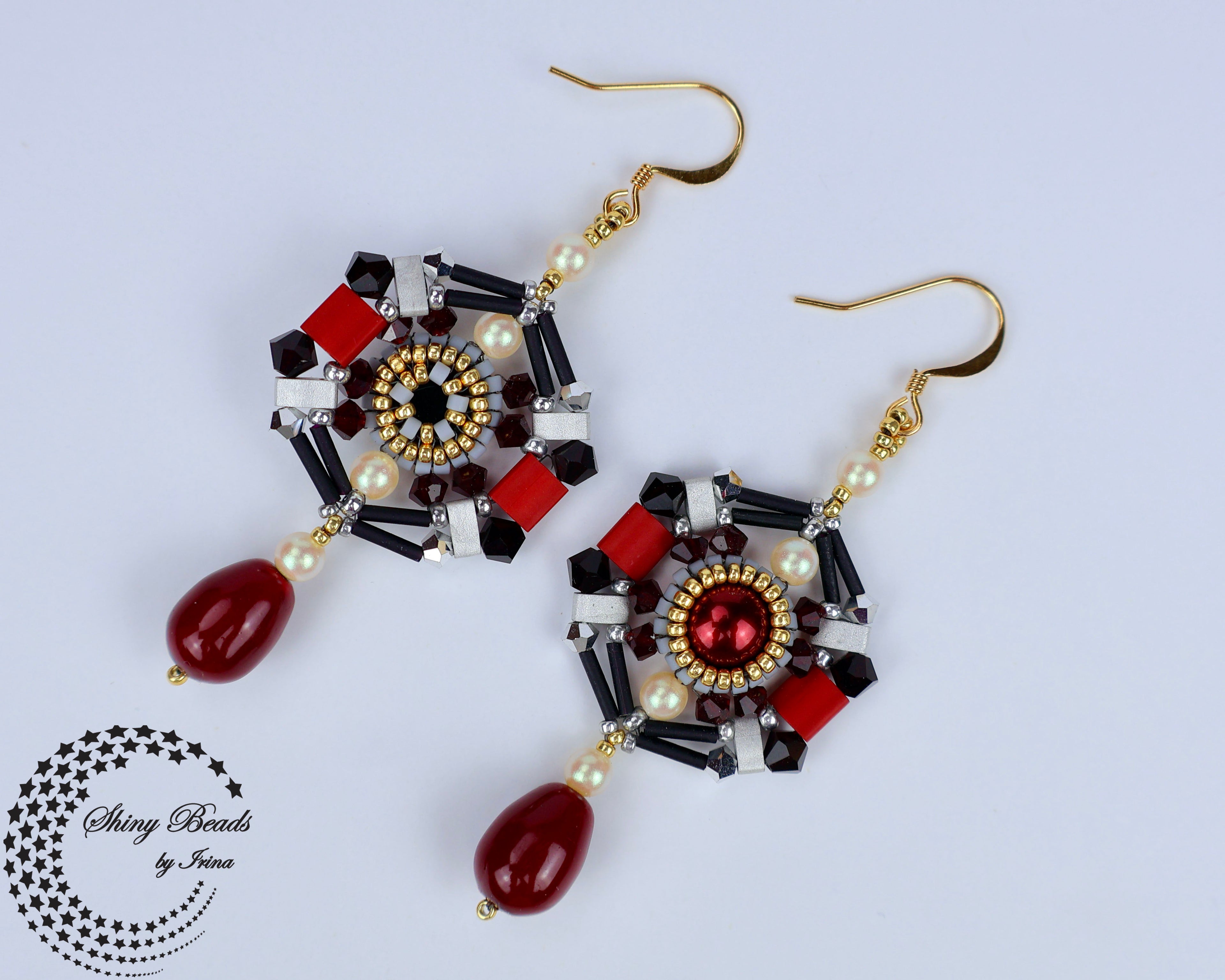 ''SNOW WHITE'' EARRINGS