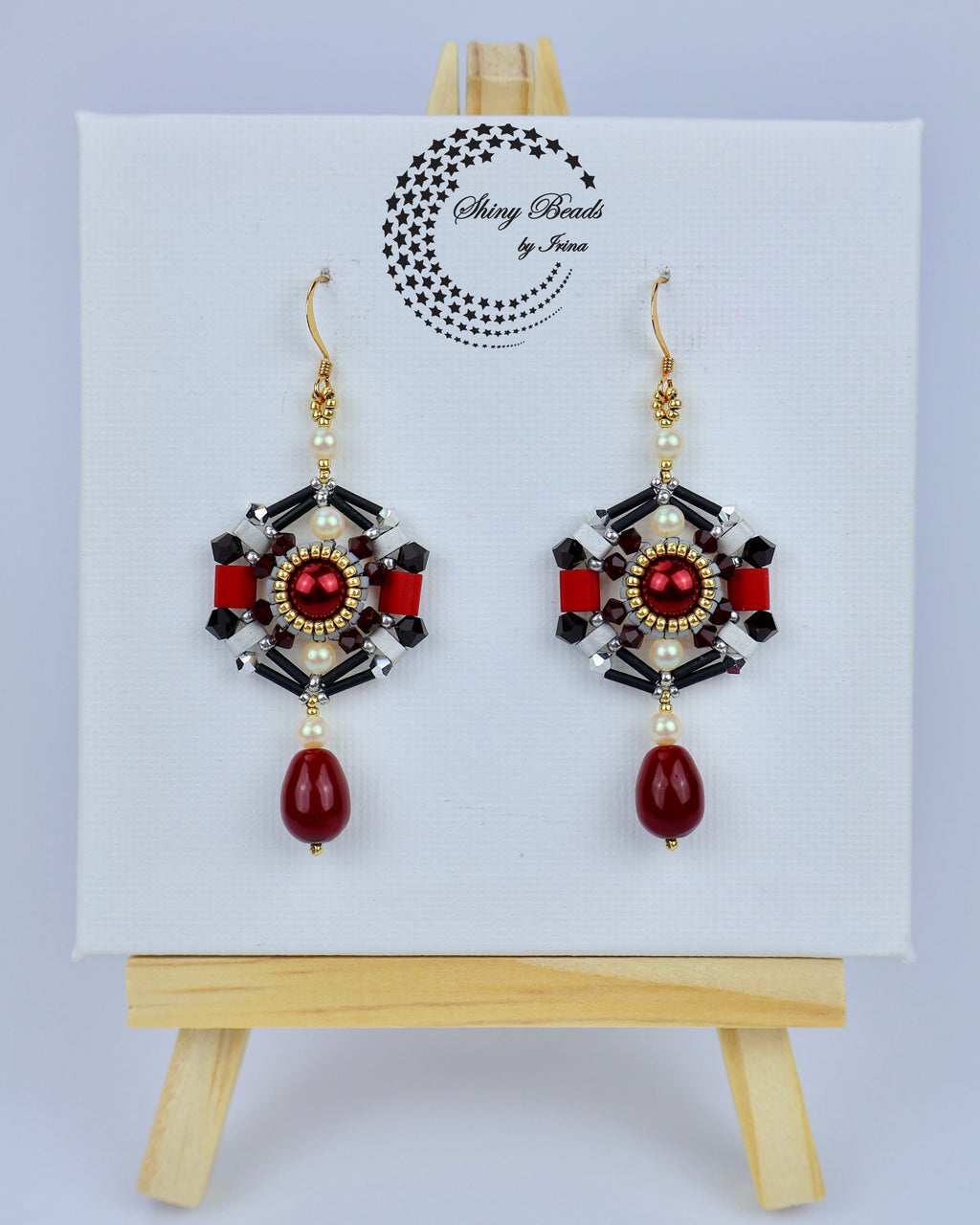 ''SNOW WHITE'' EARRINGS