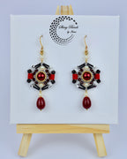 ''SNOW WHITE'' EARRINGS