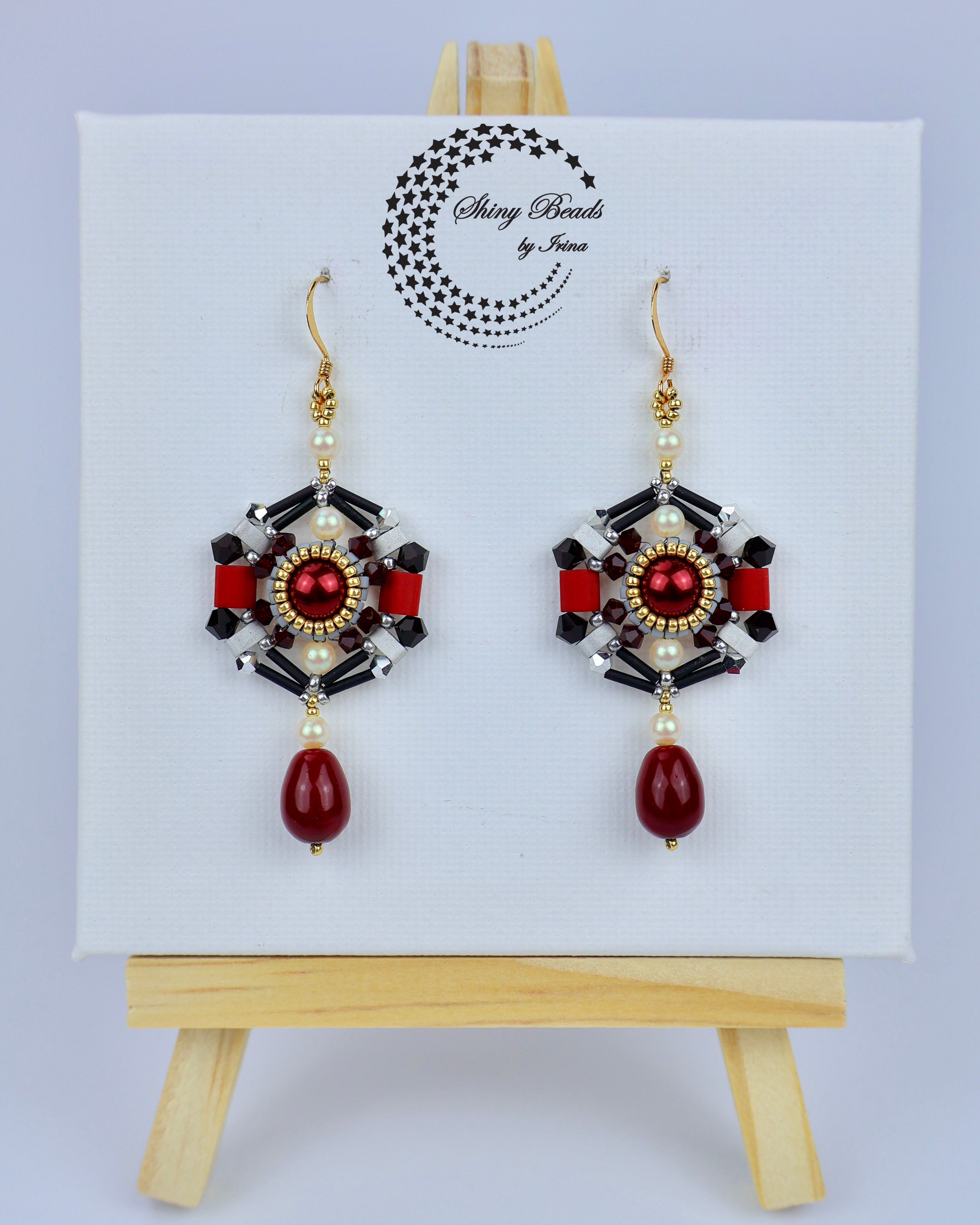 ''SNOW WHITE'' EARRINGS