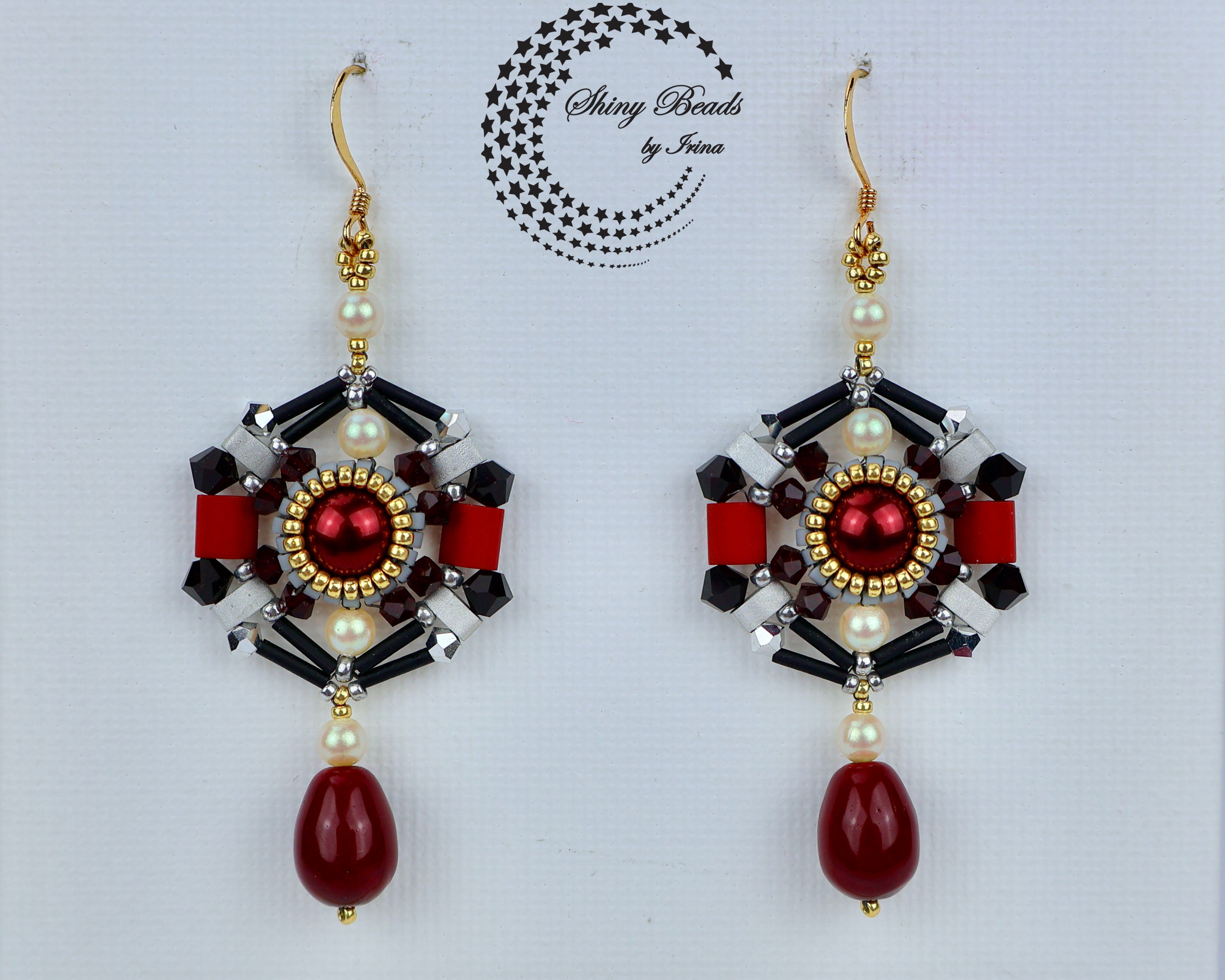 ''SNOW WHITE'' EARRINGS