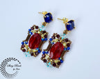"RED LANCET" EARRINGS