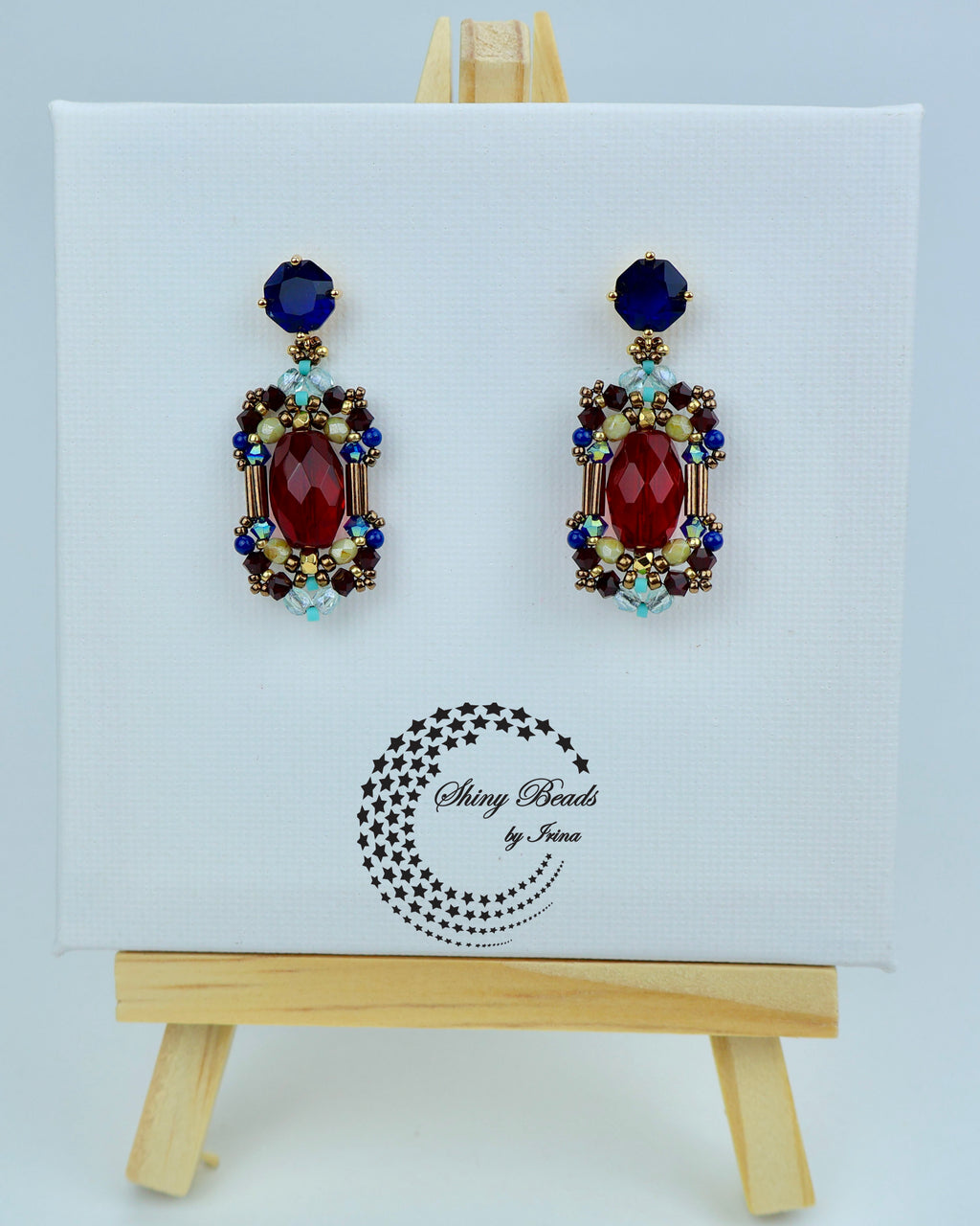 "RED LANCET" EARRINGS