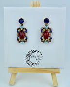 "RED LANCET" EARRINGS