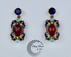 "RED LANCET" EARRINGS