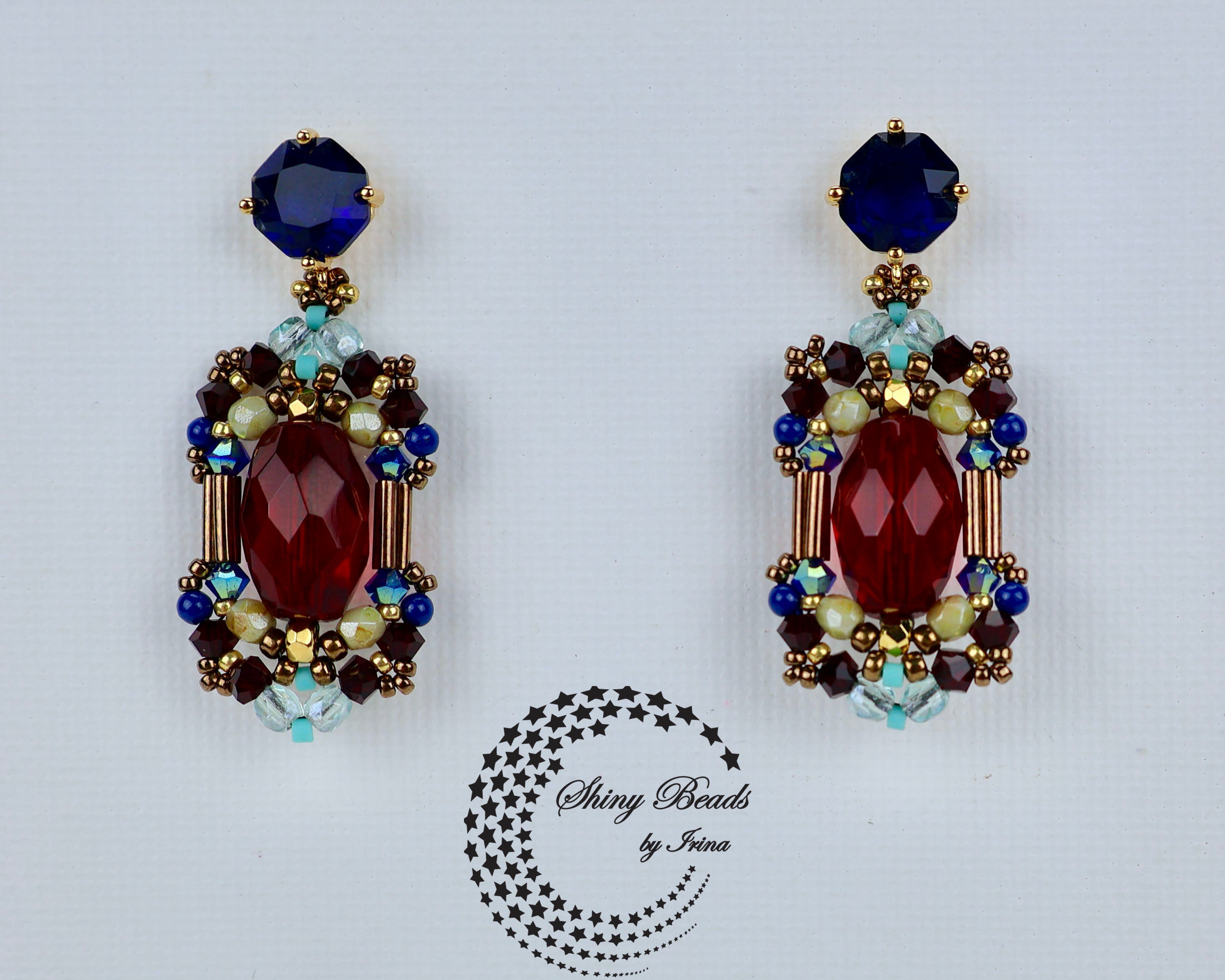 "RED LANCET" EARRINGS