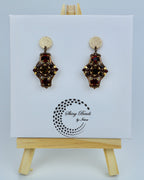 "RUBY OCULUS" EARRINGS