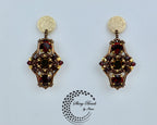 "RUBY OCULUS" EARRINGS
