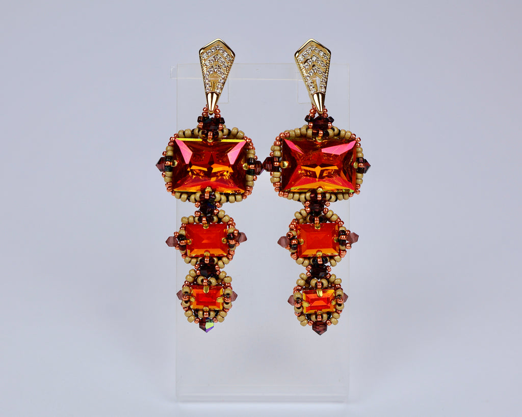 '' ORION'S BELT'' EARRINGS
