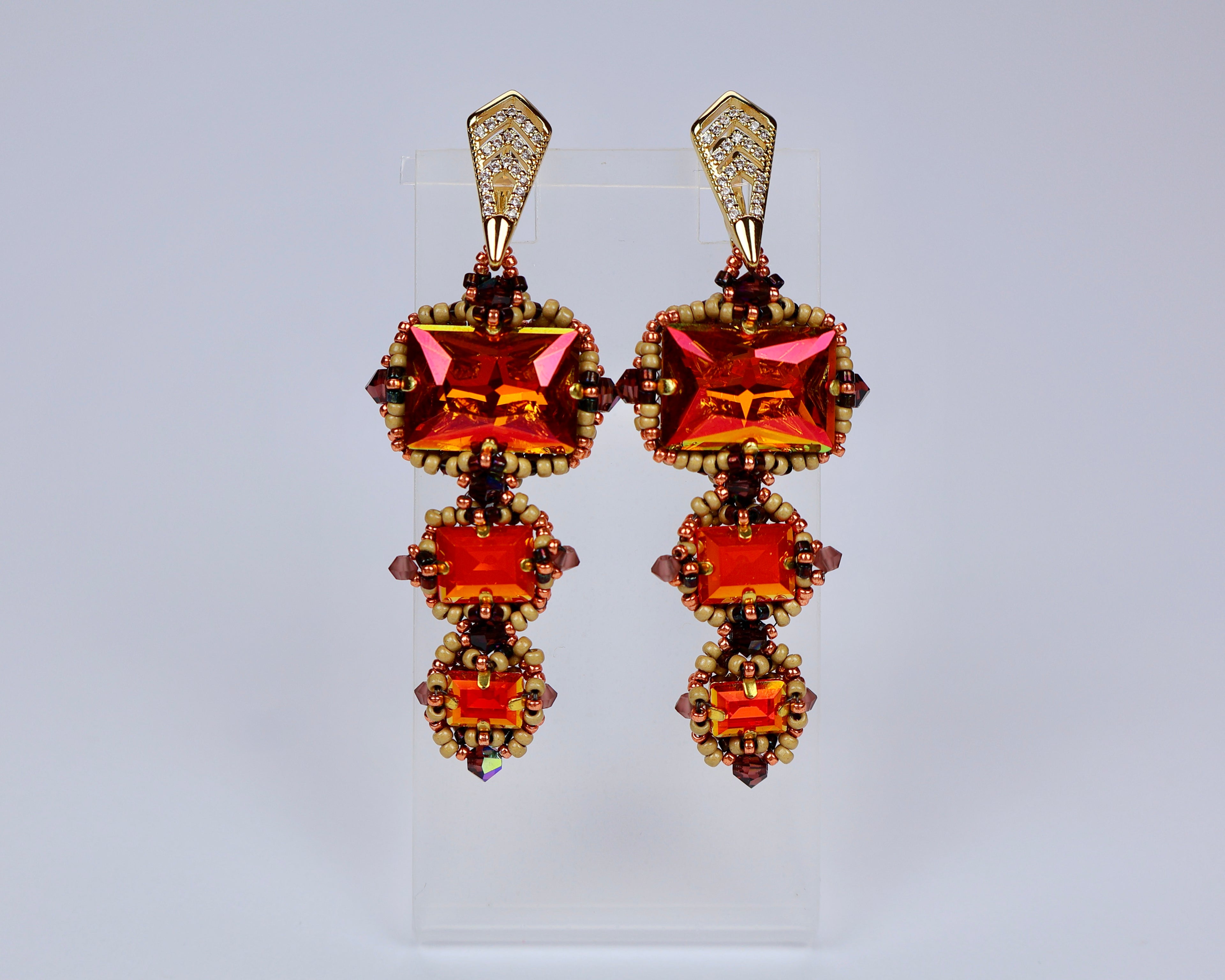 '' ORION'S BELT'' EARRINGS