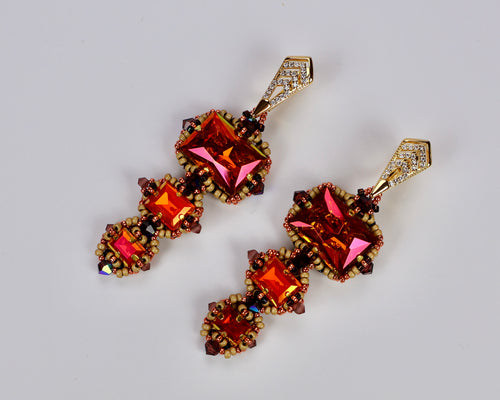 '' ORION'S BELT'' EARRINGS