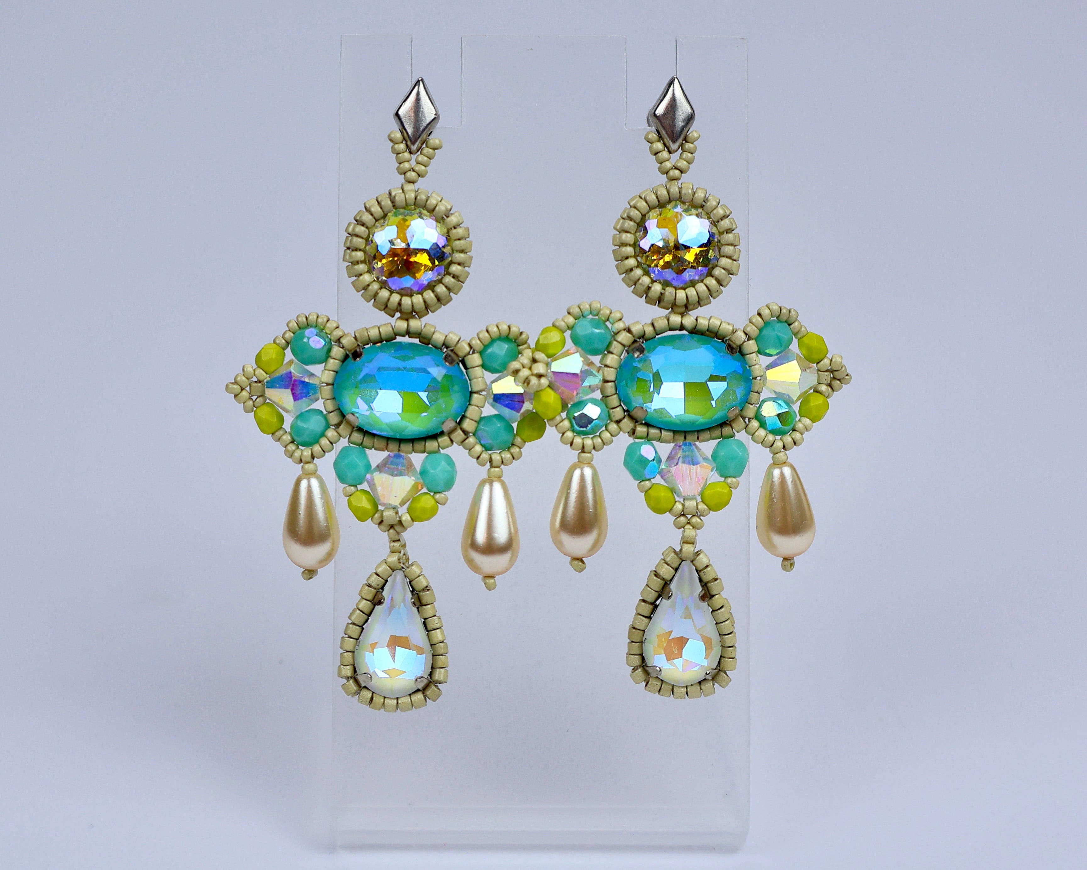 '' EBLOUISSANTS'' EARRINGS
