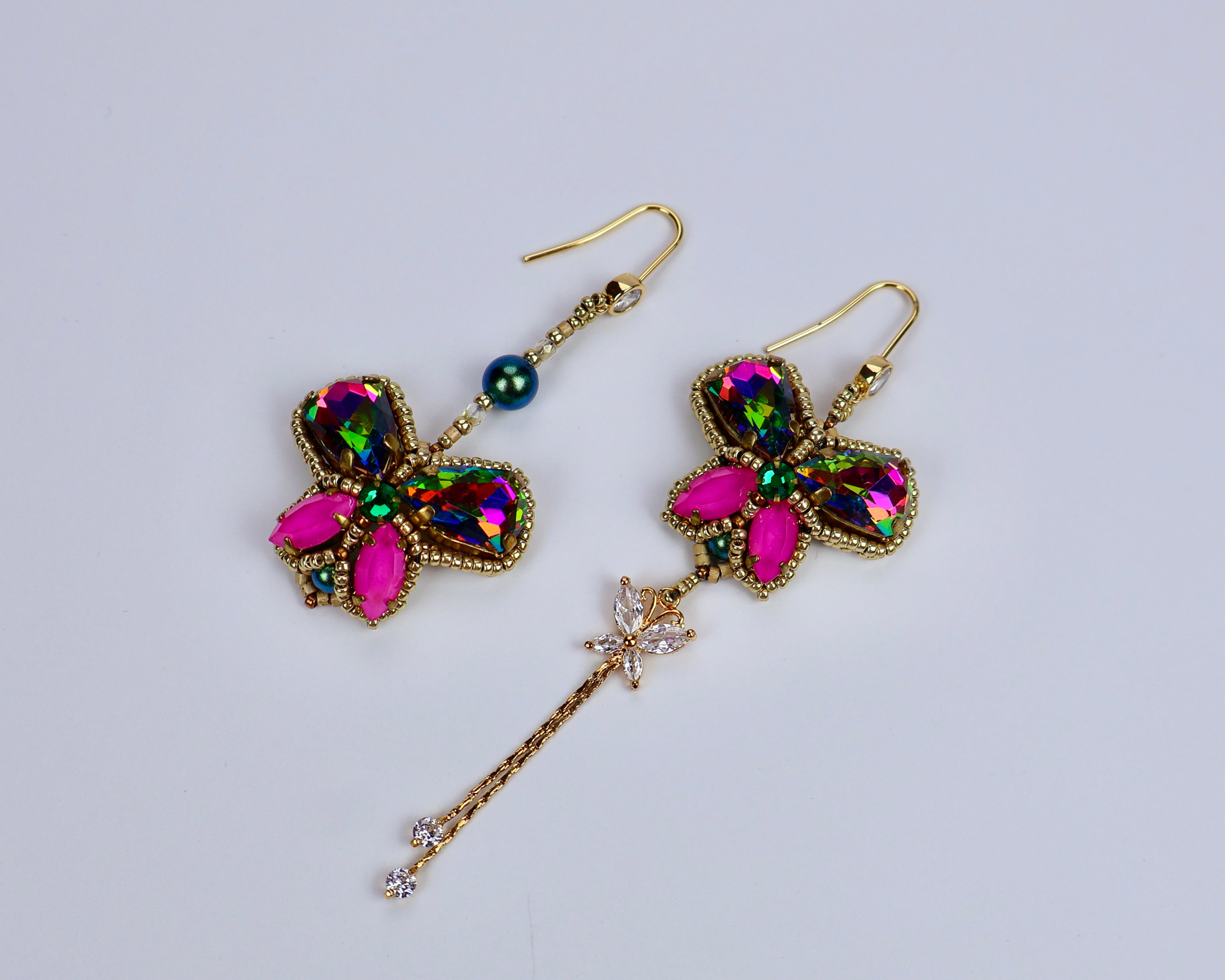 ''SWALLOWTAIL'' EARRINGS