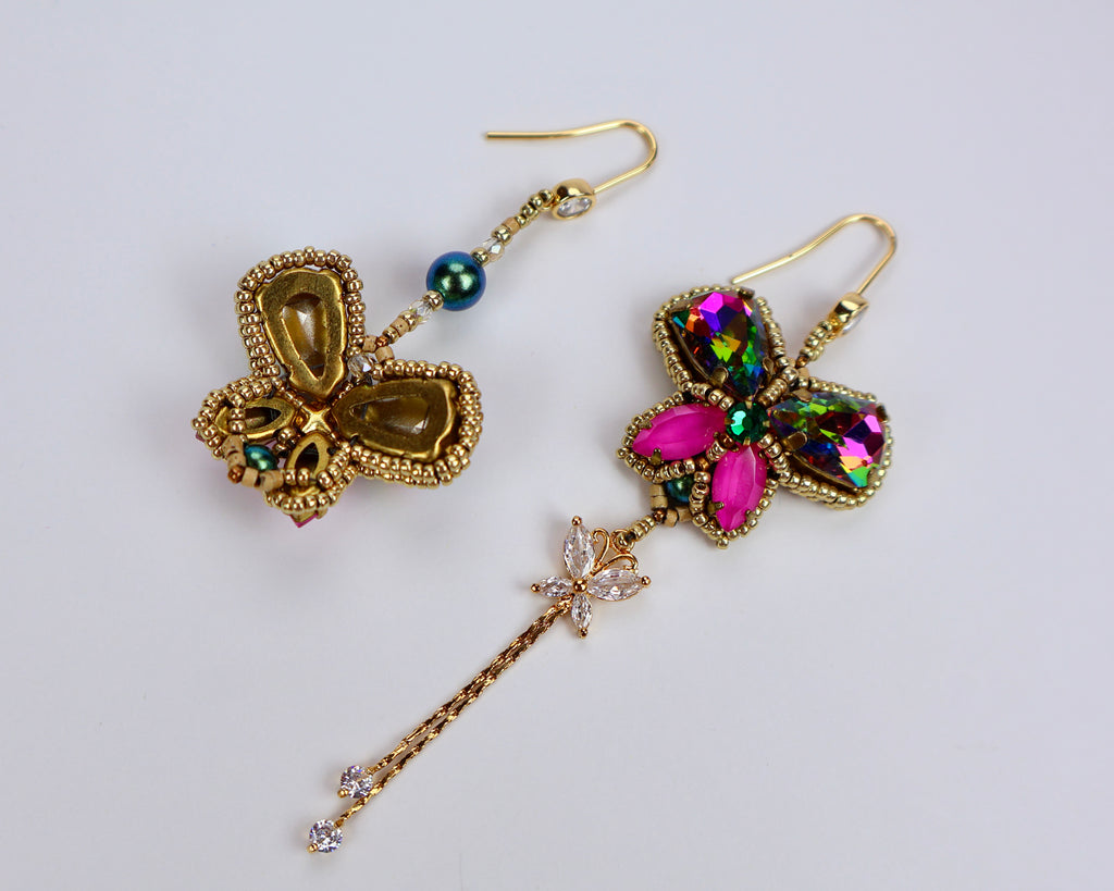 ''SWALLOWTAIL'' EARRINGS