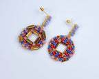 ''NUTMEG'' EARRINGS
