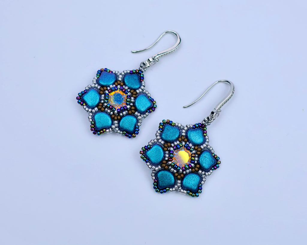 ''OM SHANTI'' EARRINGS