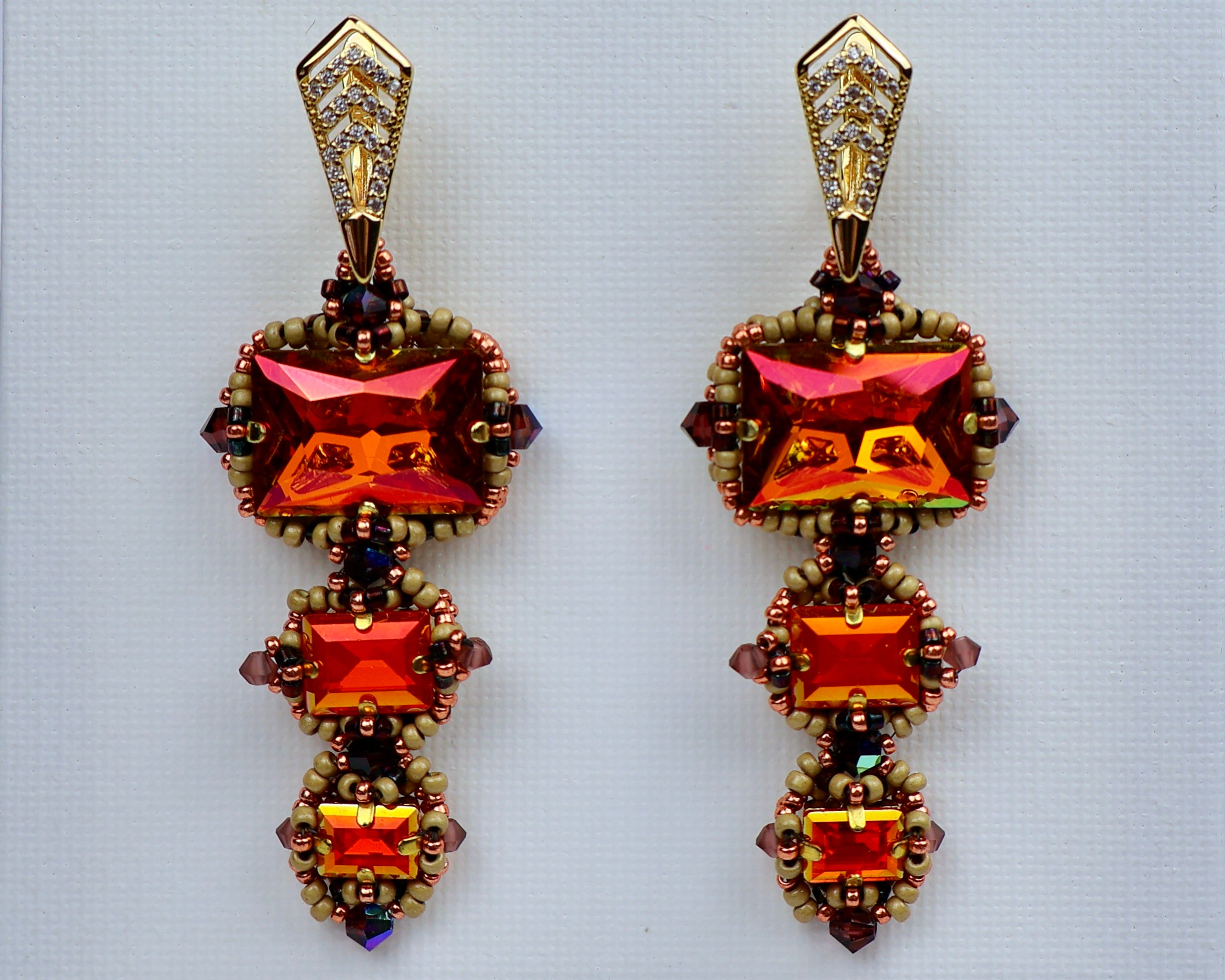 '' ORION'S BELT'' EARRINGS