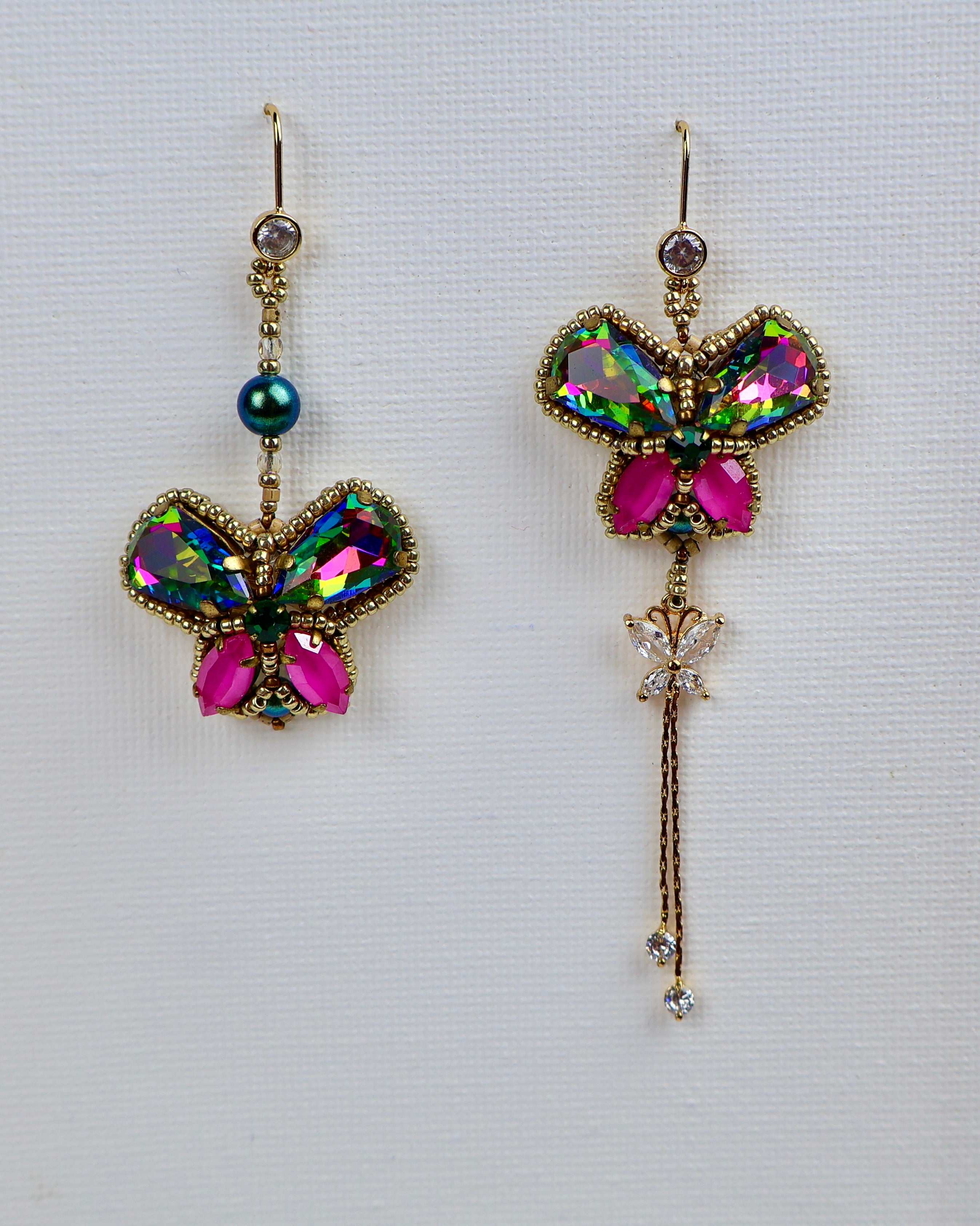 ''SWALLOWTAIL'' EARRINGS